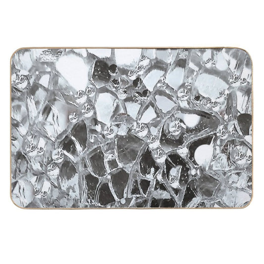 Photographic Image of Mirrors And Glass  Repositionable Bath Mat