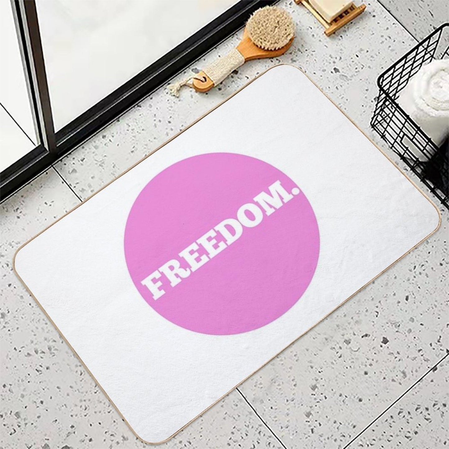 Kesha Freedom Period Fade-Resistant Bath Mat