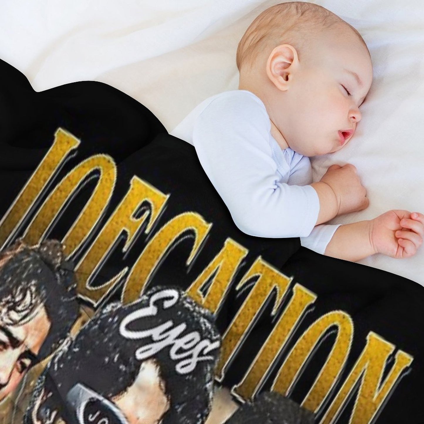 Joecation Eyes Fan Shirt, Joe Inspired Vintage Tee, Pop Star Aesthetic Shirt Versatility Throw Blanket