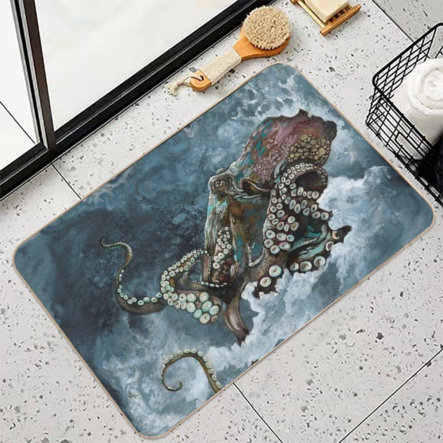 Octopus Anti-Trip Bath Mat