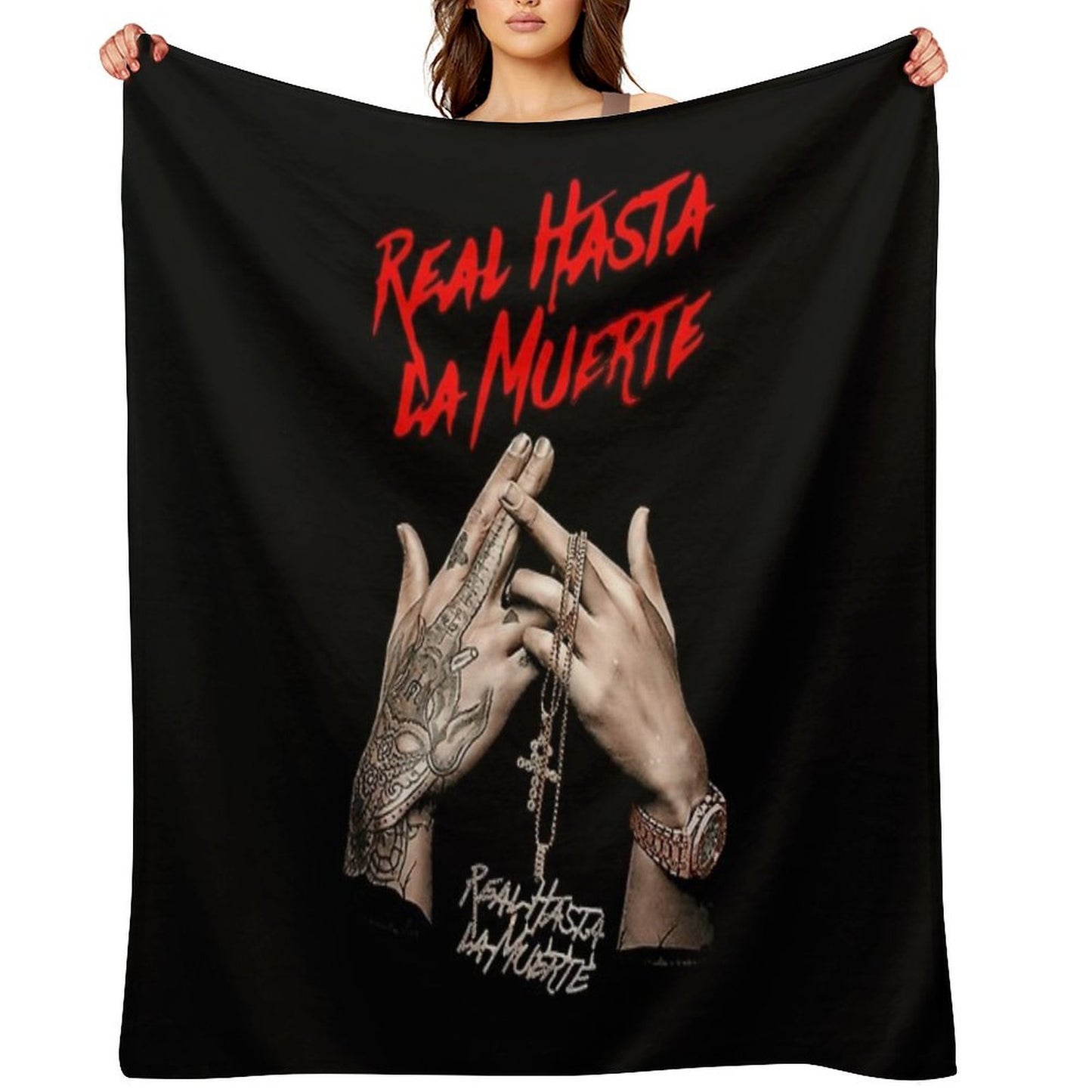 A.n.u.e.l AA Album Re.al Hasta La Muerte Machine-washable Throw Blanket