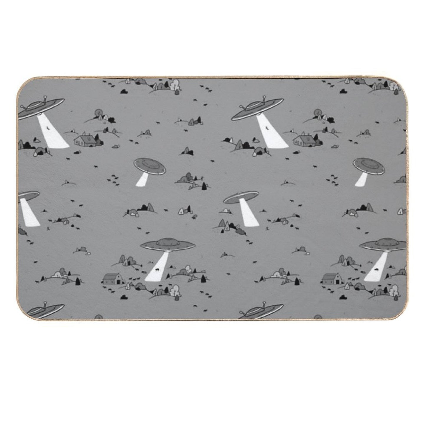 Abduction Party Repositionable Bath Mat