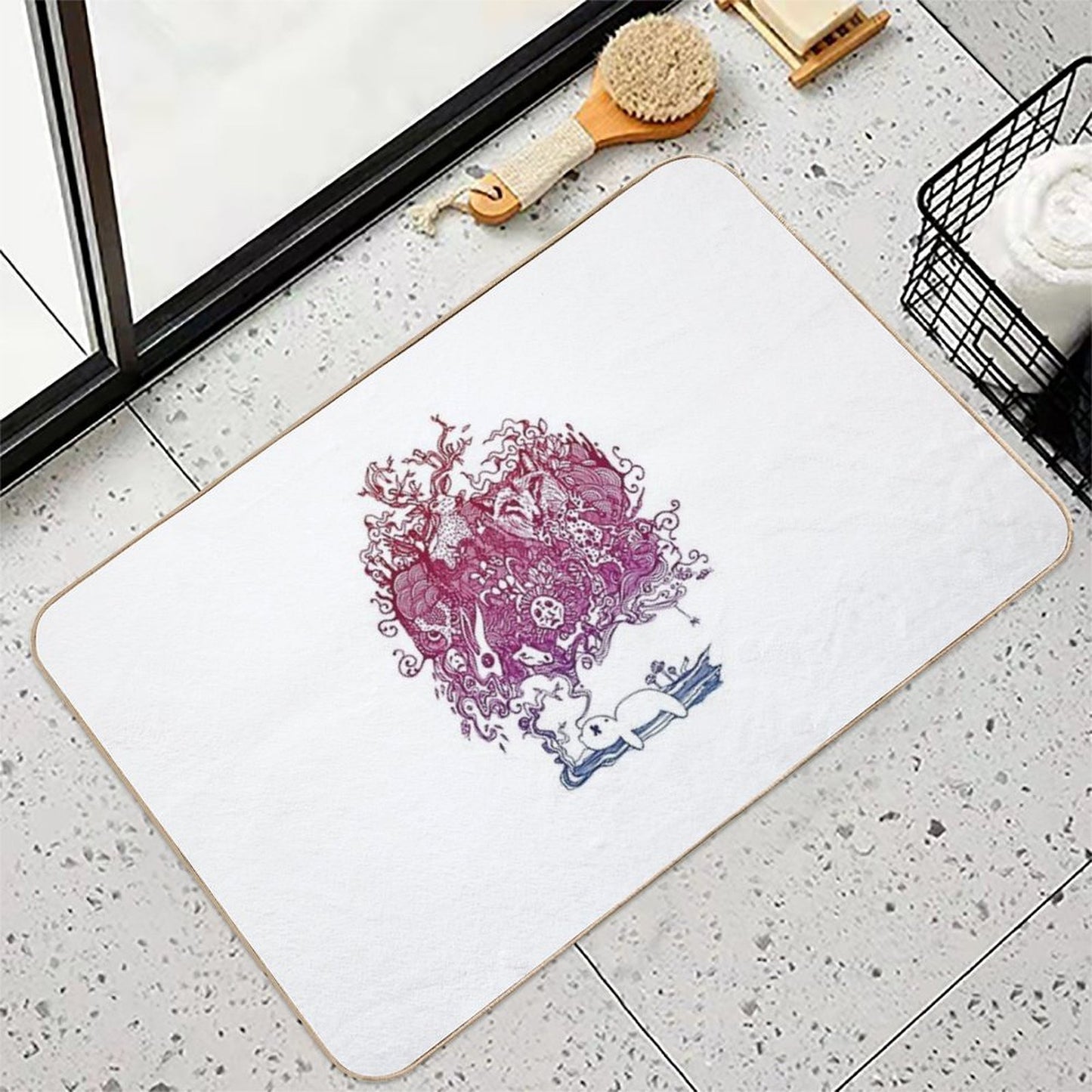 Dreaming Bear Versatile Bath Mat