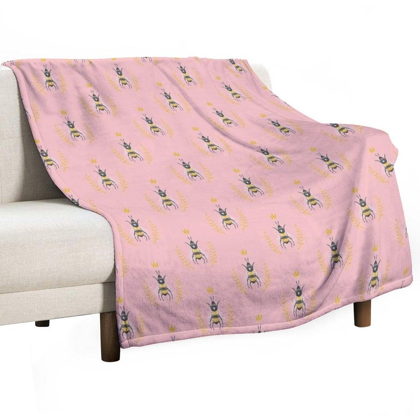 Queen Bee Premium Throw Blanket