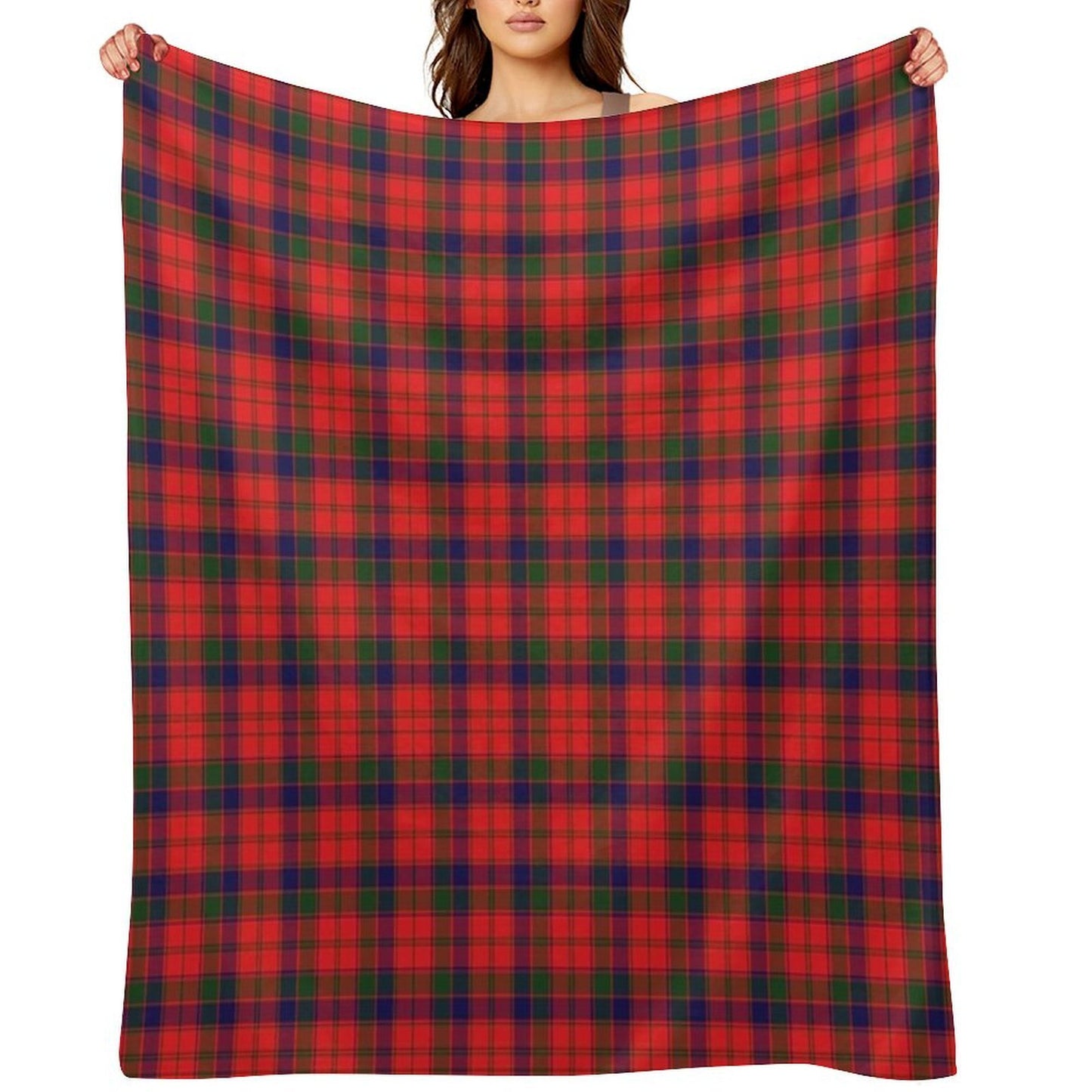 Clan Robertson Tartan Anti-pilling Throw Blanket
