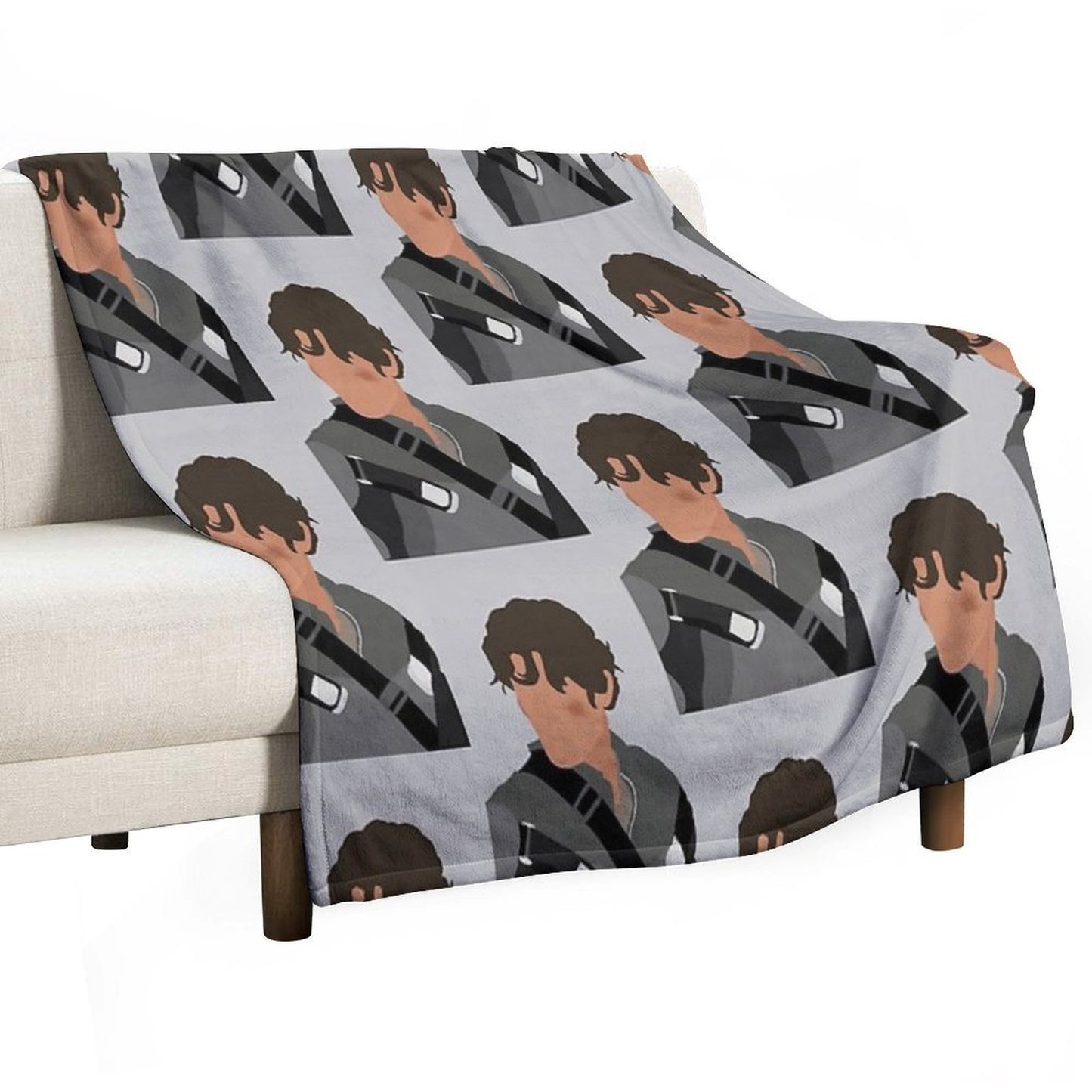Bellamy The Heart Quick-dry Throw Blanket