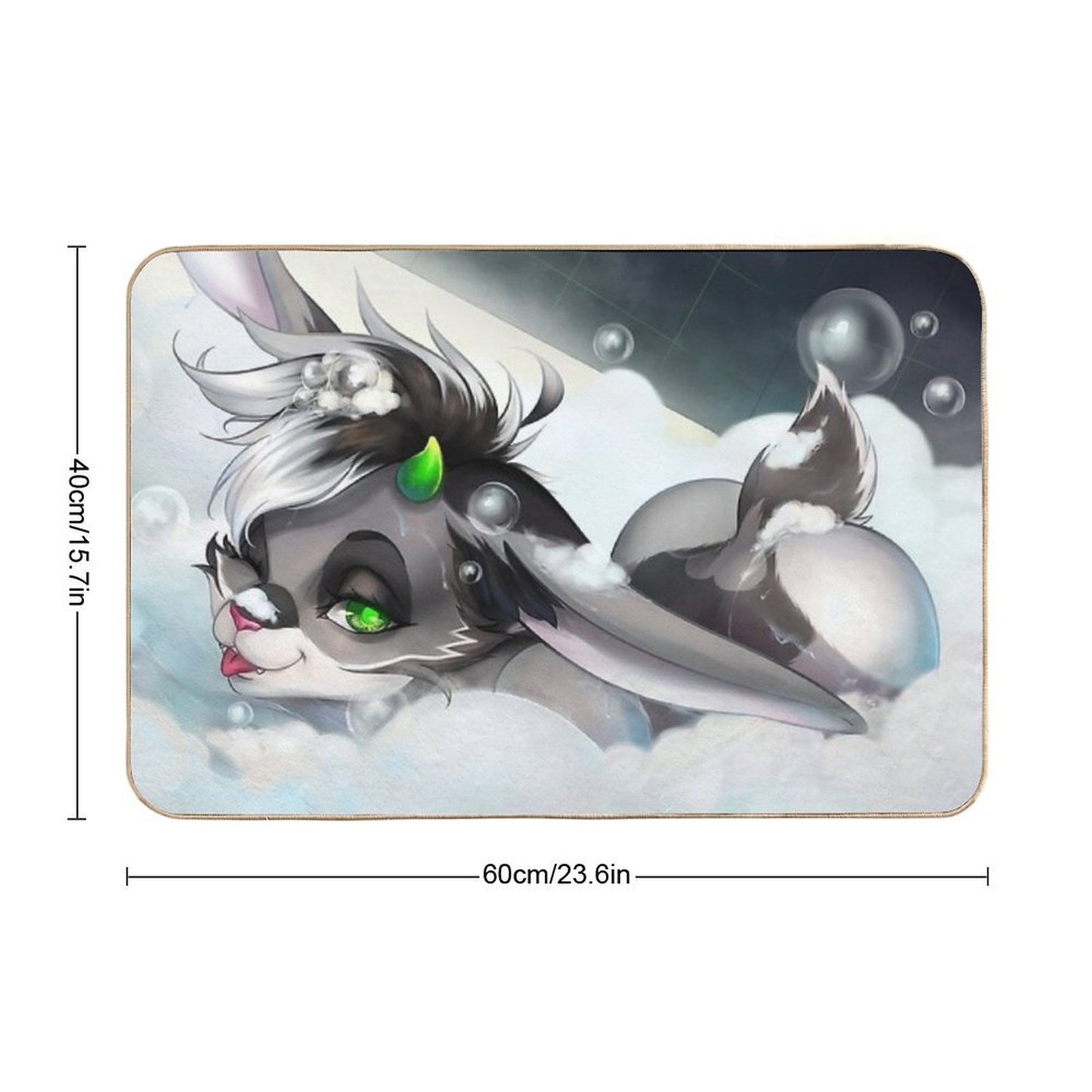 Bubble Bath Minikane Pet-Safe Bath Mat