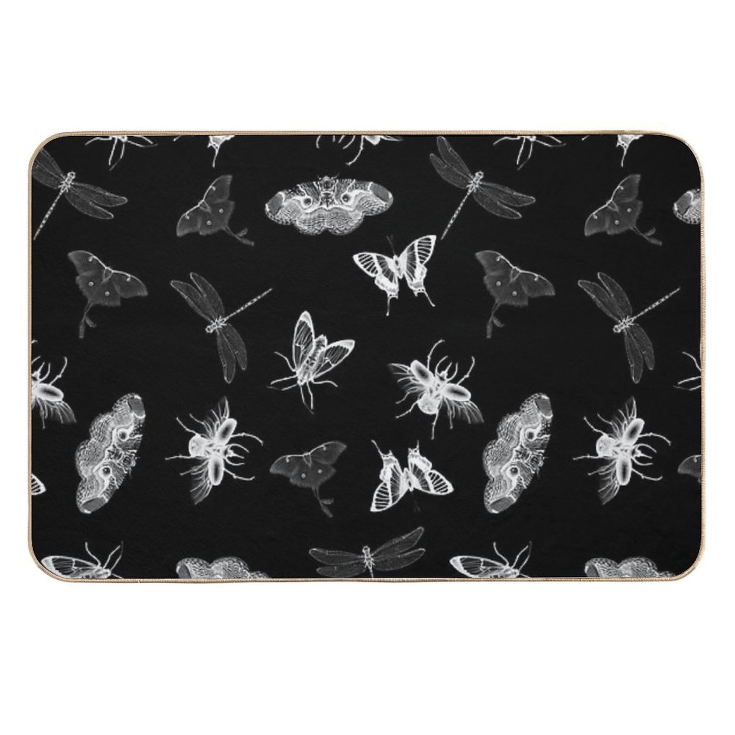 Entomologist Nightmares Rapid-Drying Bath Mat