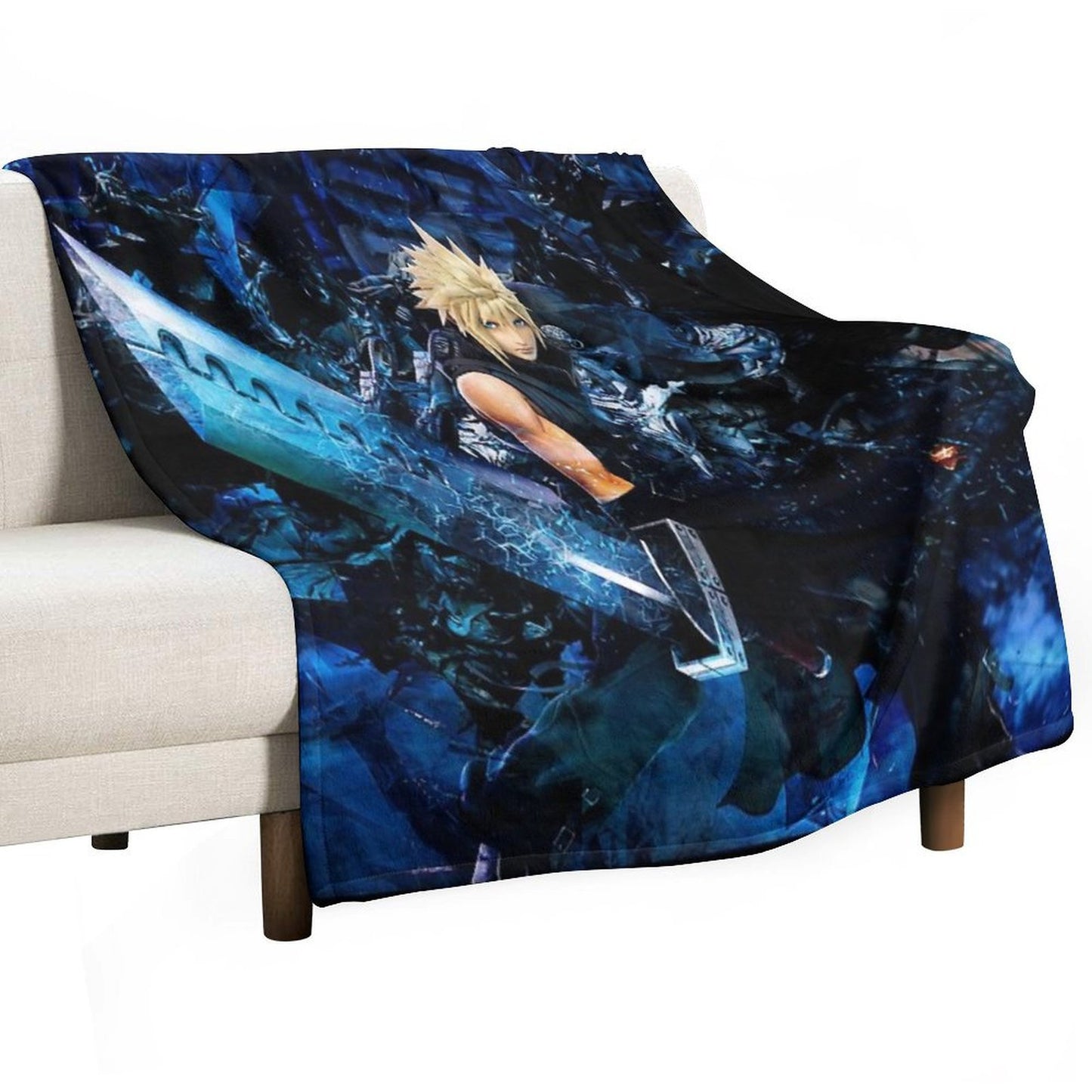 Big Sword Soldier Versatility Throw Blanket