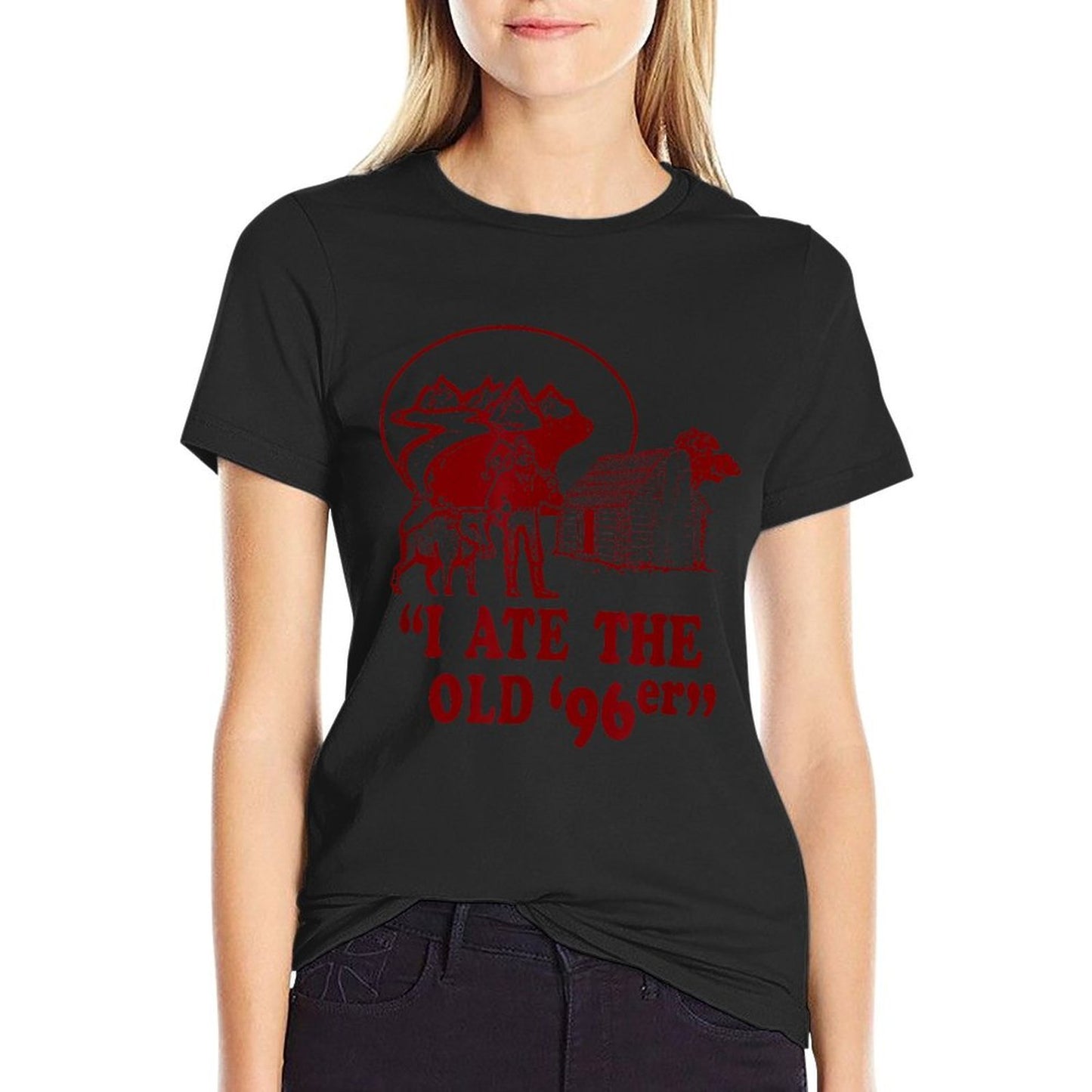 Great Outdoor Old 96er Funny 80s Movie Tagless Design T-Shirt