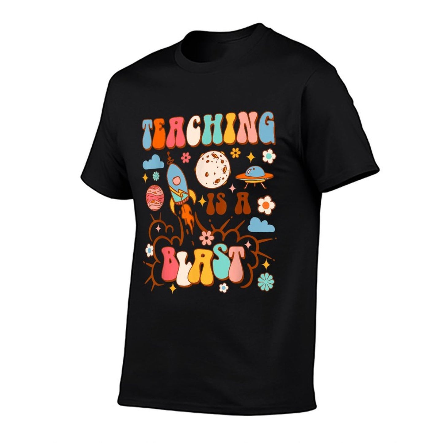 Teacher Life Teaching Space Astronomy Teaching Is A Blast Vintage-inspired T-Shirt