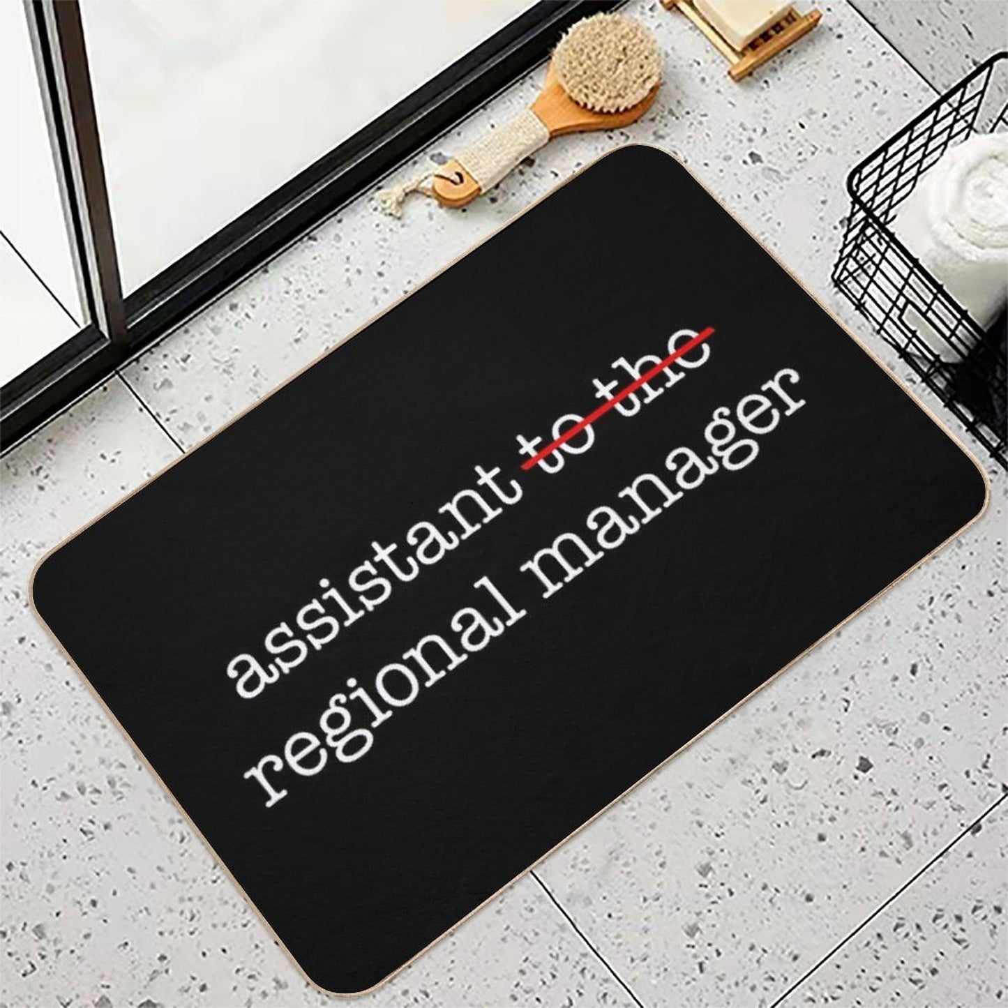 Assistant to The Regional Manager Rapid-Drying Bath Mat