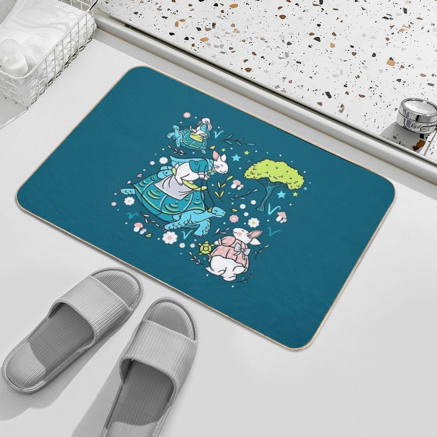 The Race Long-Lasting Bath Mat