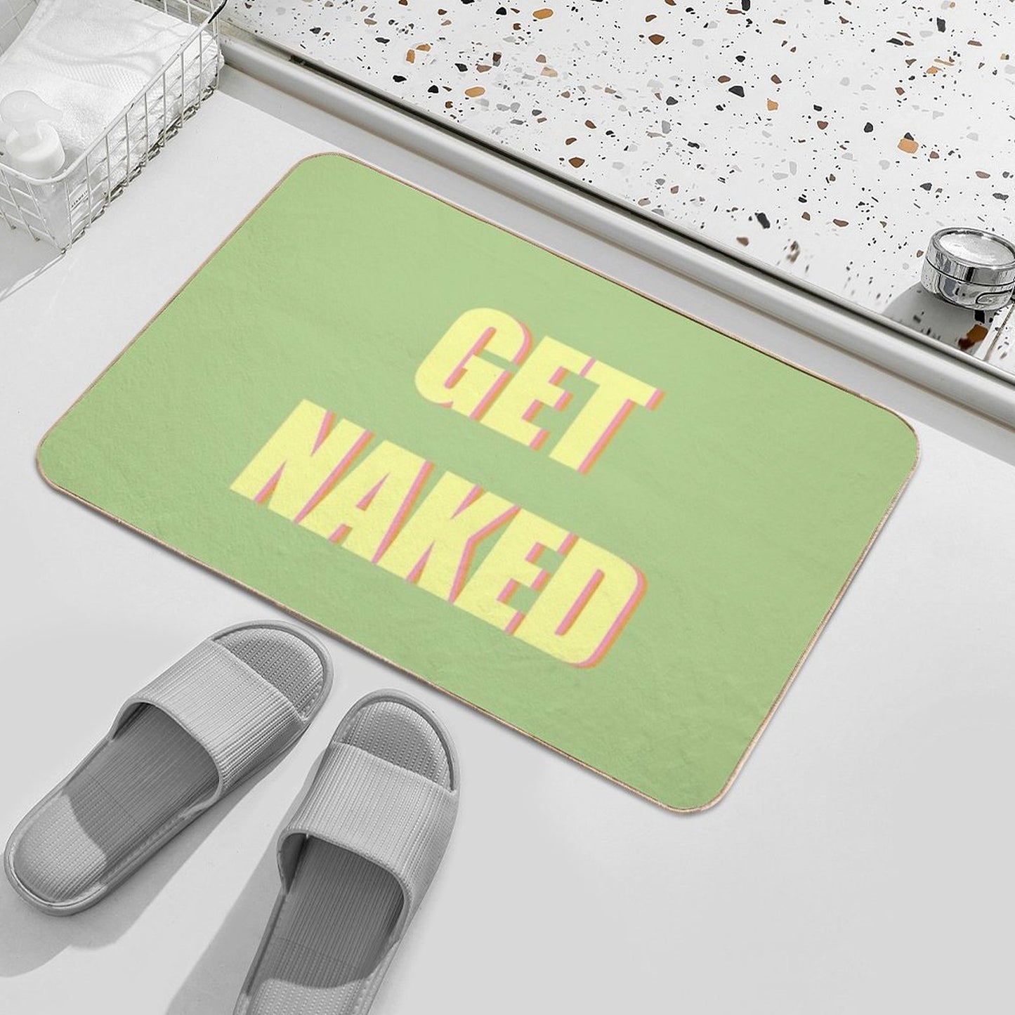 Get Naked Pet-Safe Bath Mat