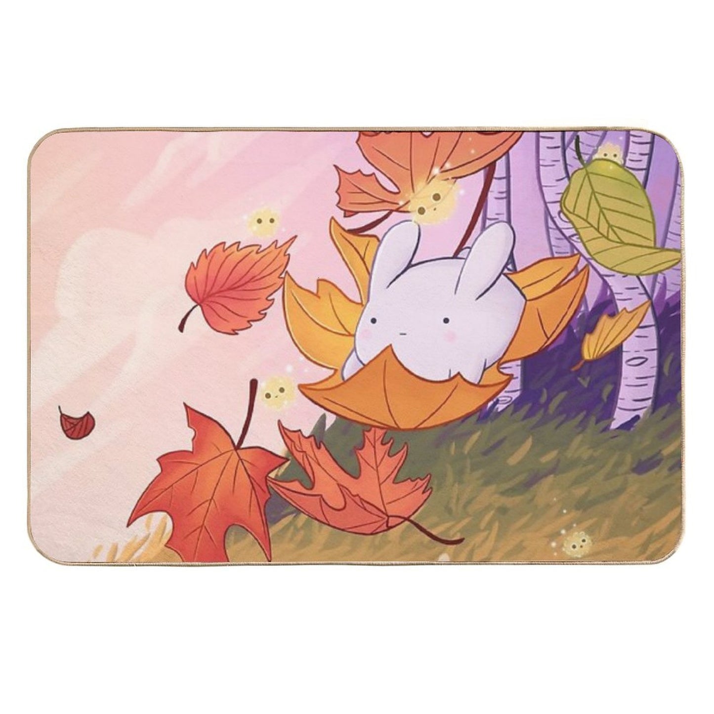 Falling Absorbent Bath Mat