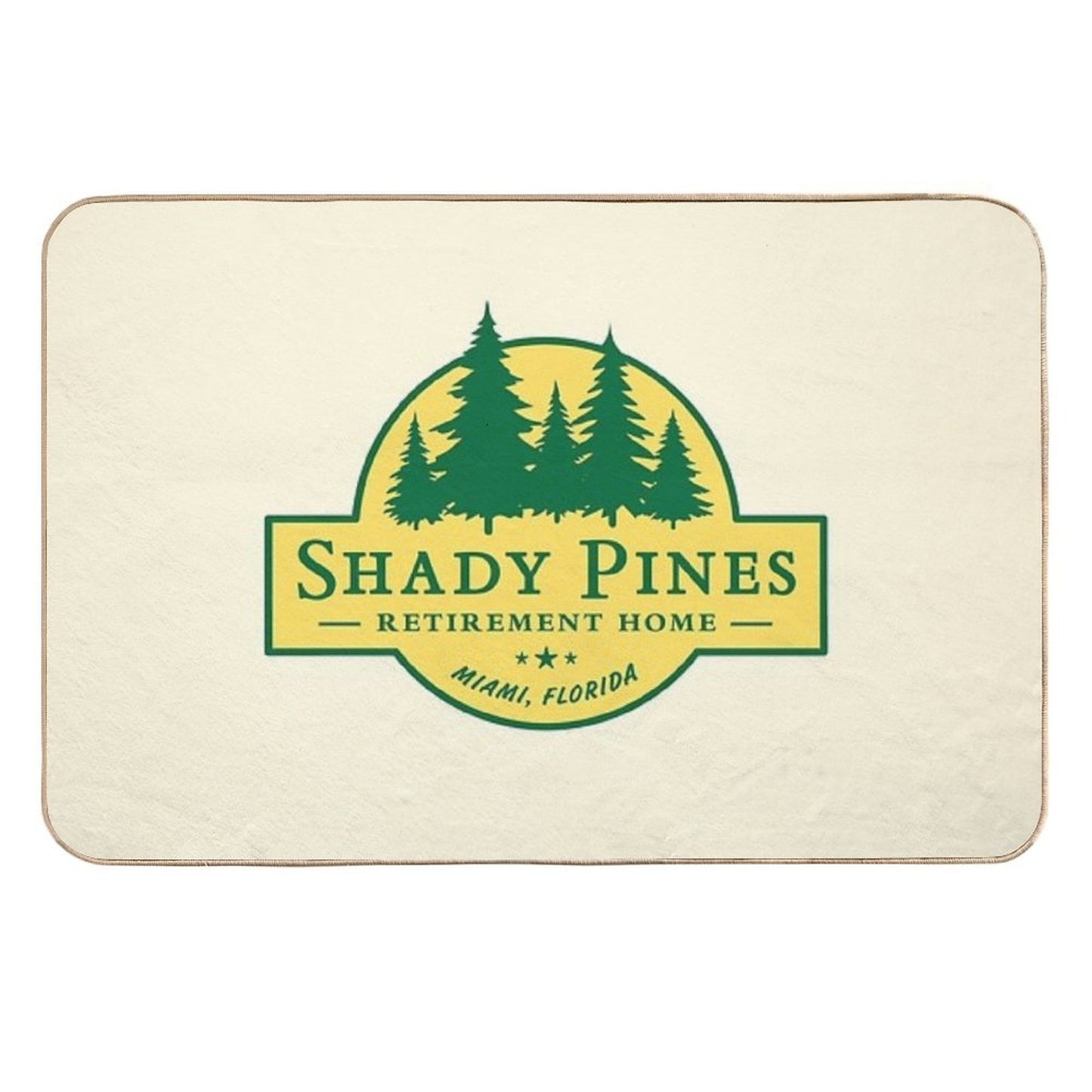 Shady Pines Retirement Home – The Golden Girls Repositionable Bath Mat