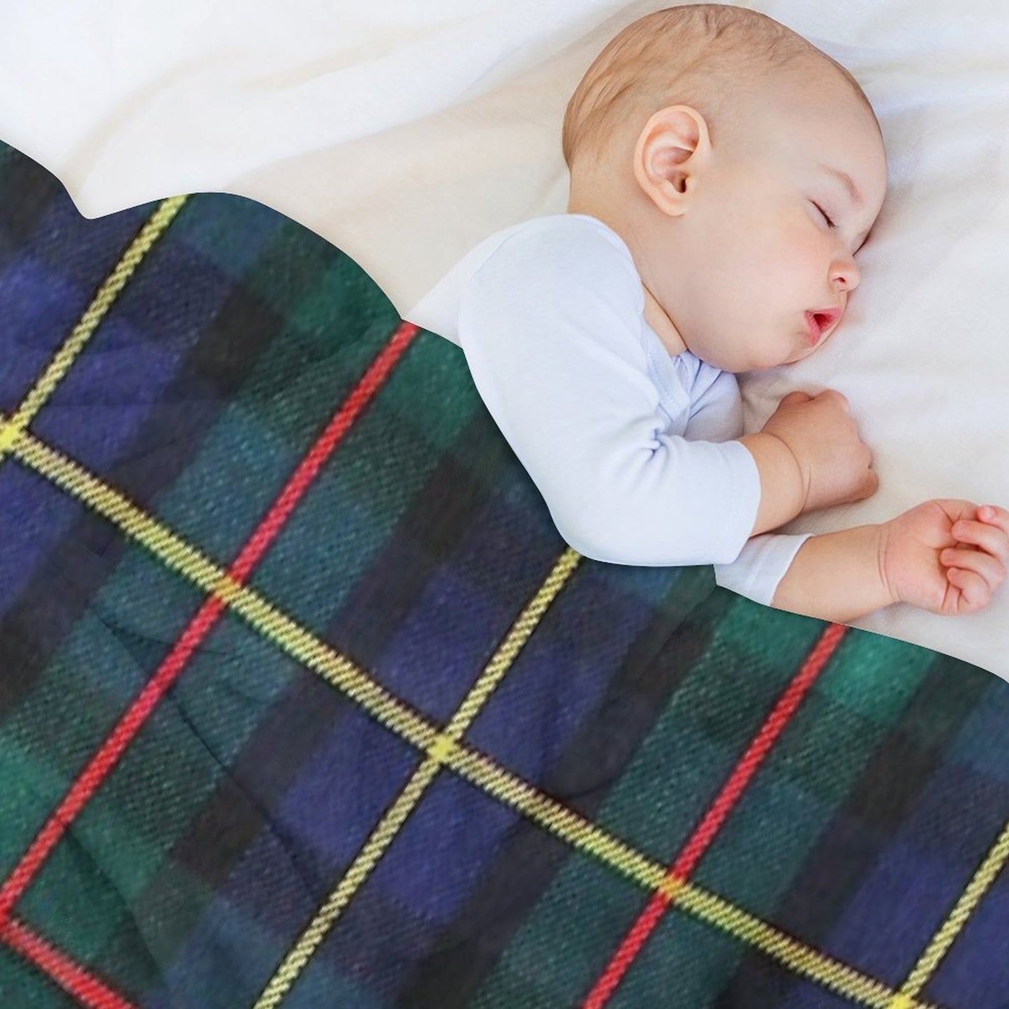 MacLeod Hunting Tartan Lightweight Throw Blanket