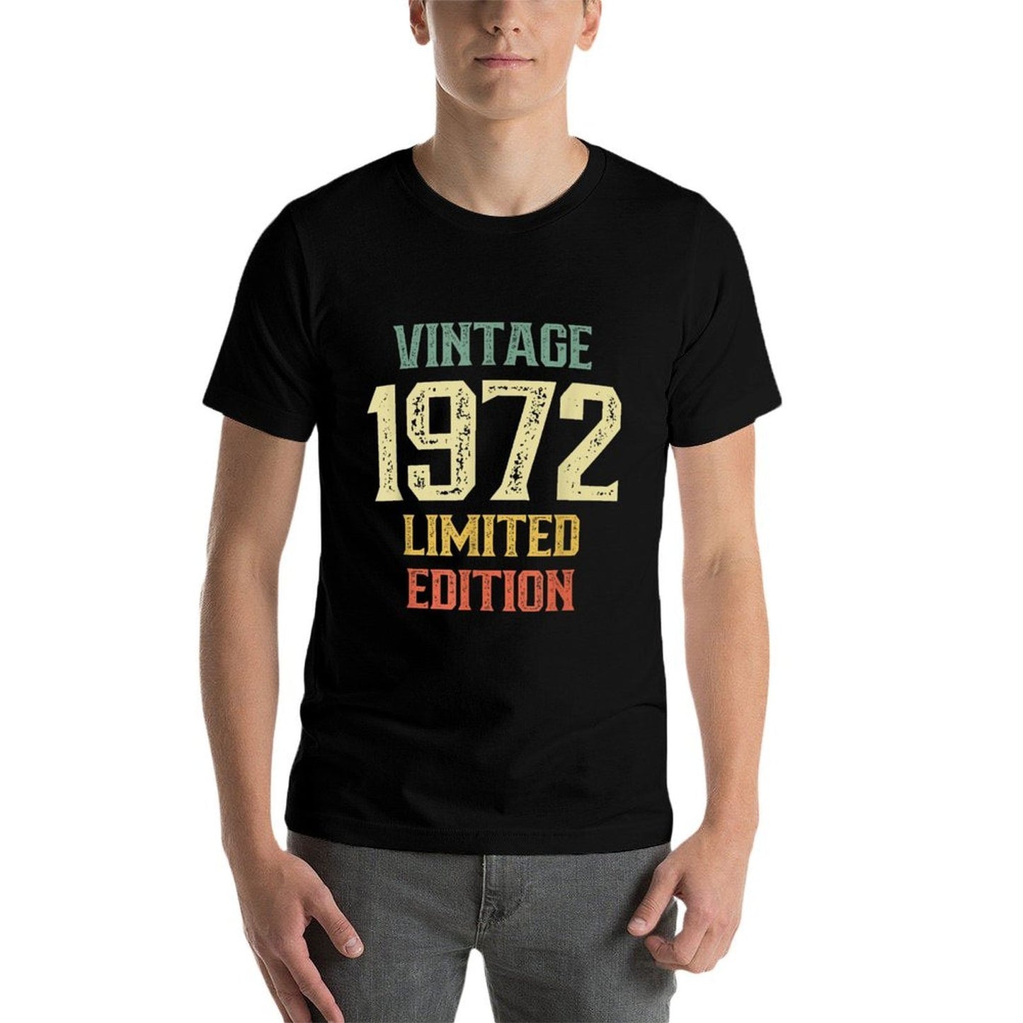 Vintage 1972 Limited Edition 50 Year Old Funny 50th Birthday Quick-drying T-Shirt