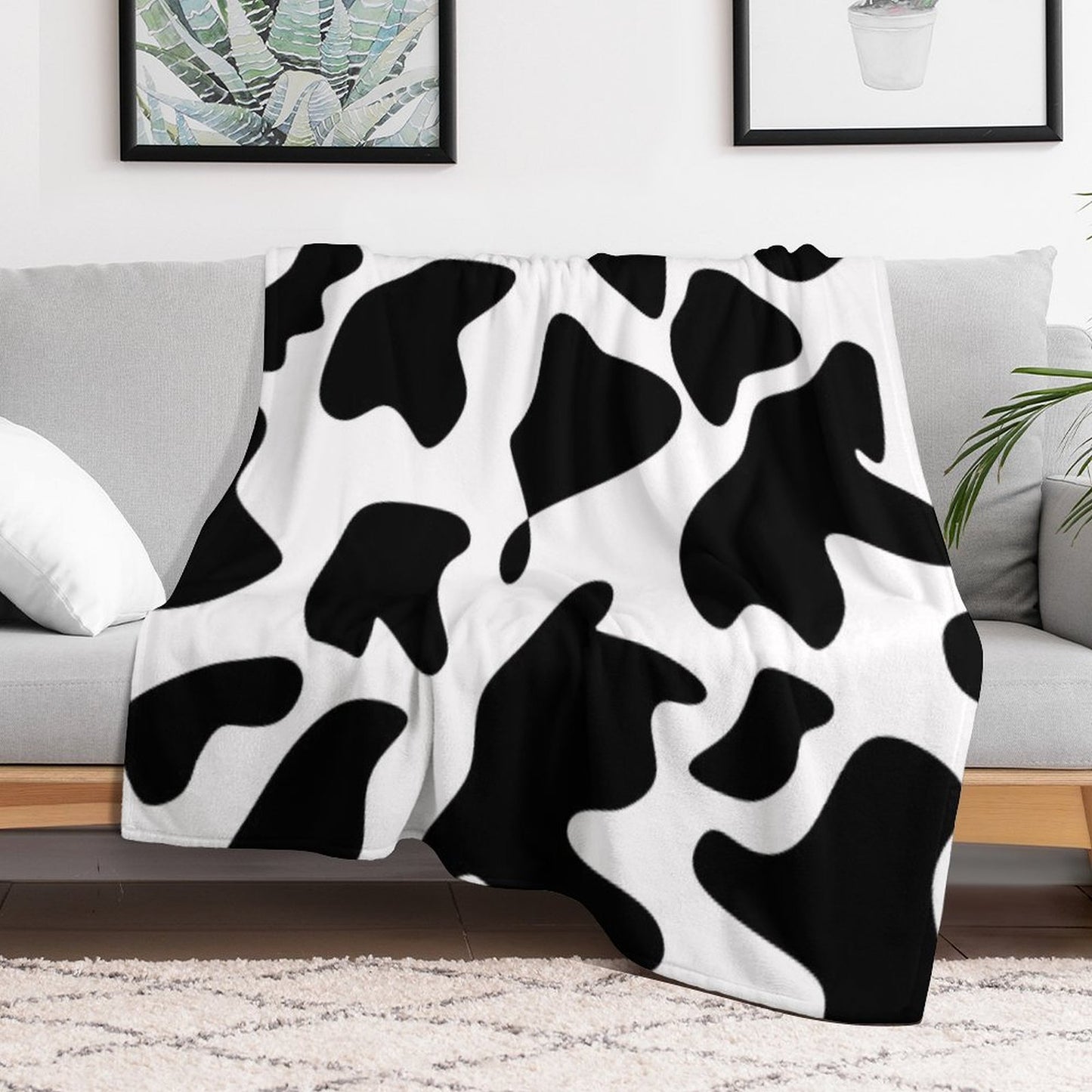 Abstract Versatility Throw Blanket