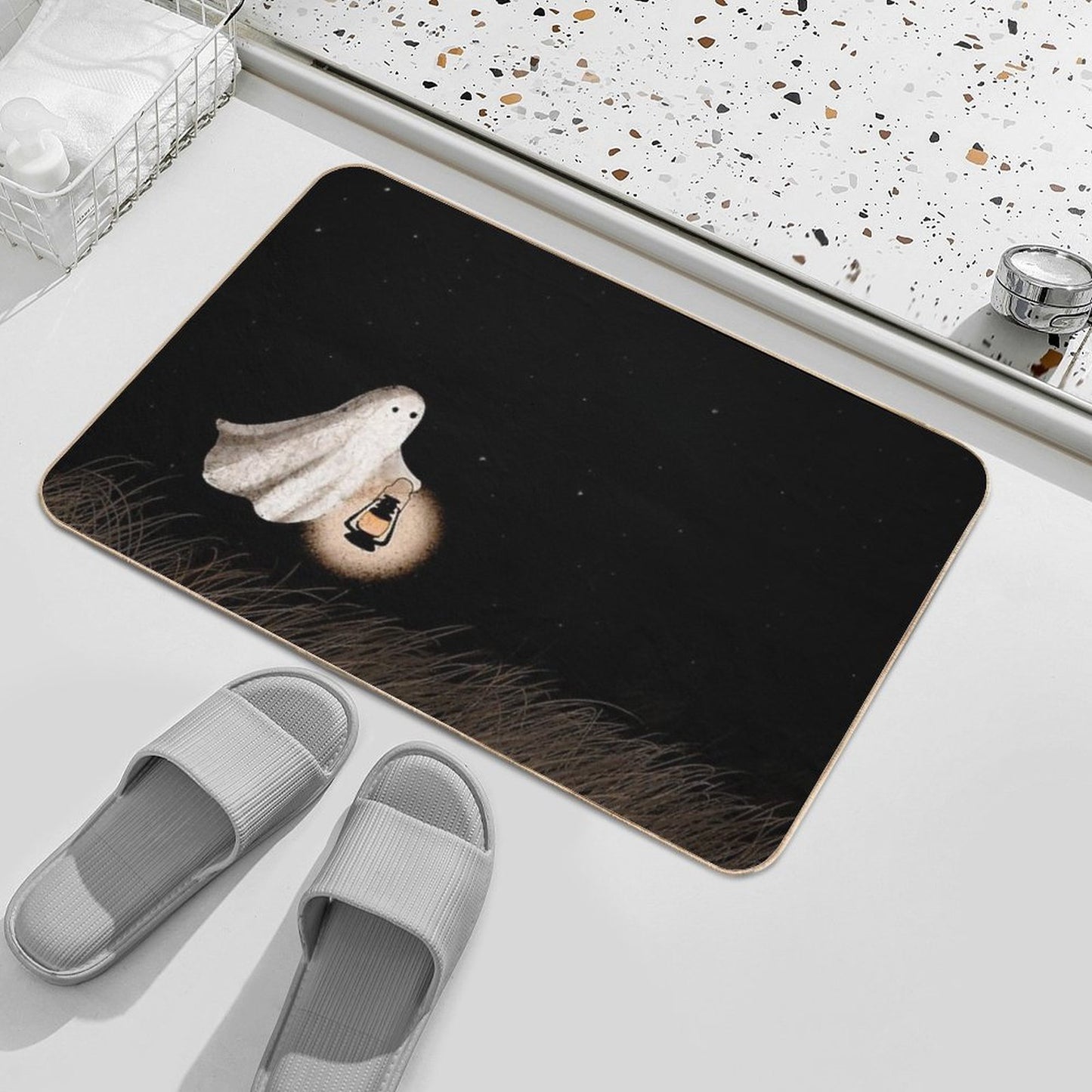 Twilight Walk Durable Bath Mat
