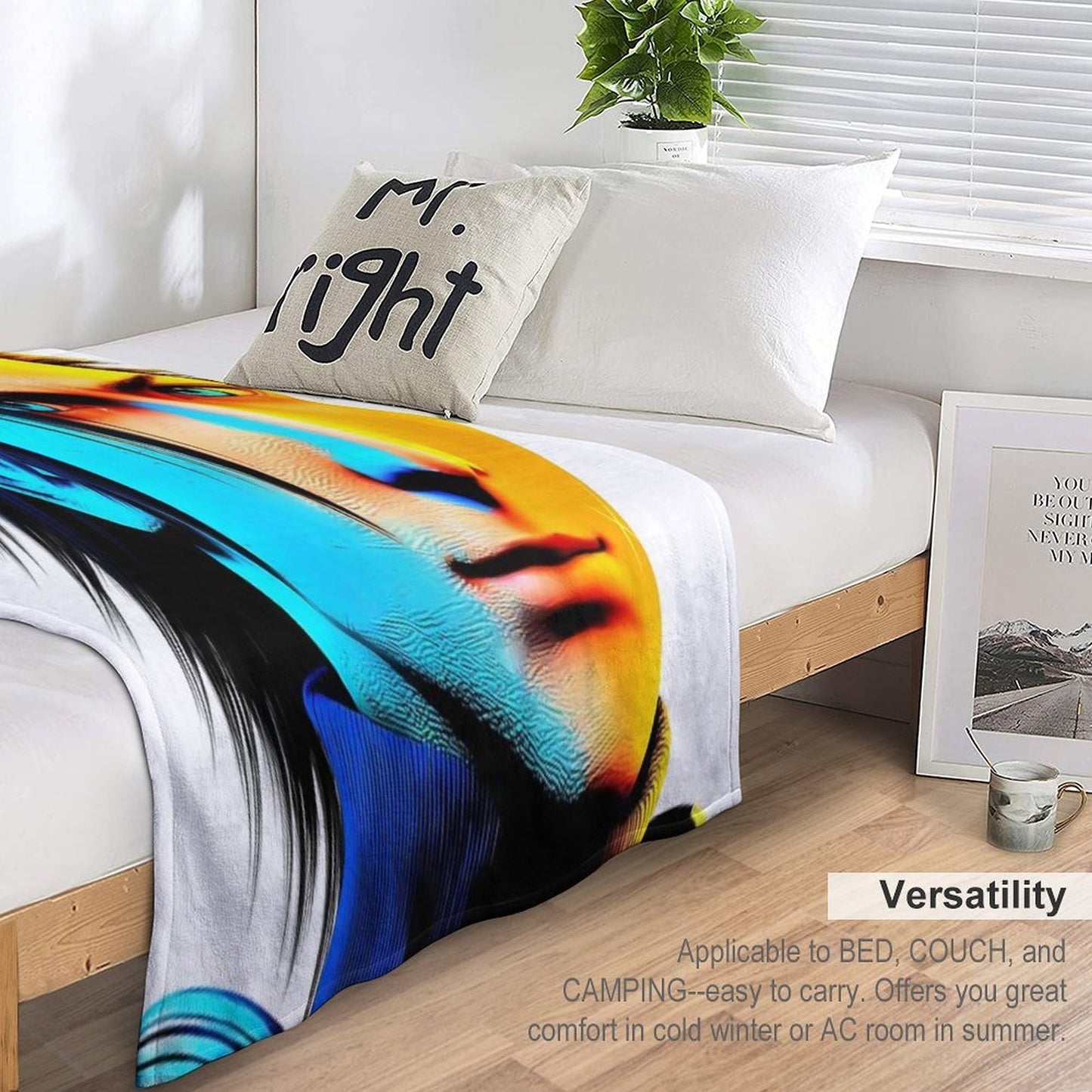 Zack Fair - 1 Compact Throw Blanket