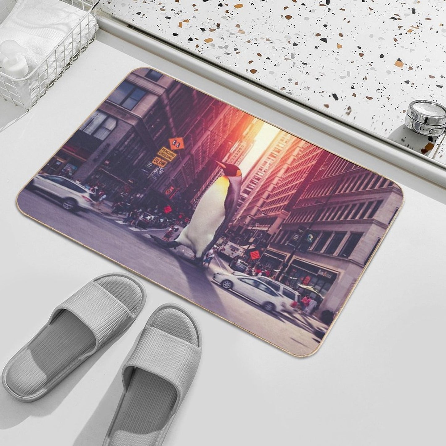 Peregrinate Pet-Safe Bath Mat