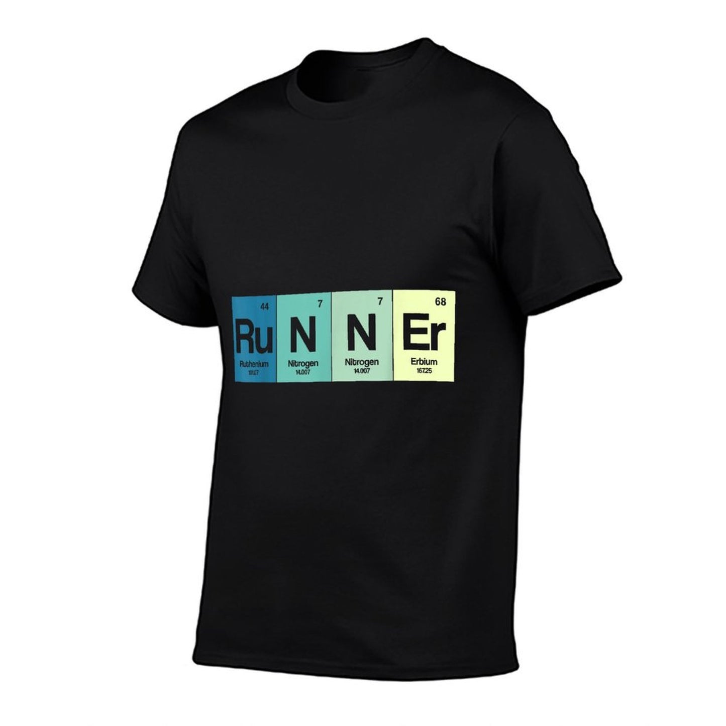 Runner Periodic Table Funy Marathon Runners Science Gift  Versatile T-Shirt