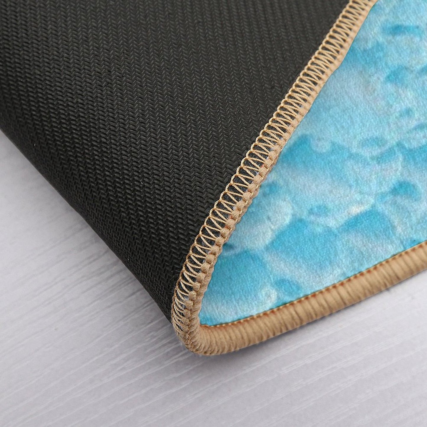 Blue Bubble Symphony High-Traffic Bath Mat