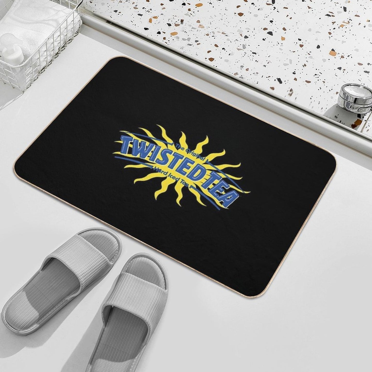 Twisted Tea Drink Multi-Purpose Bath Mat