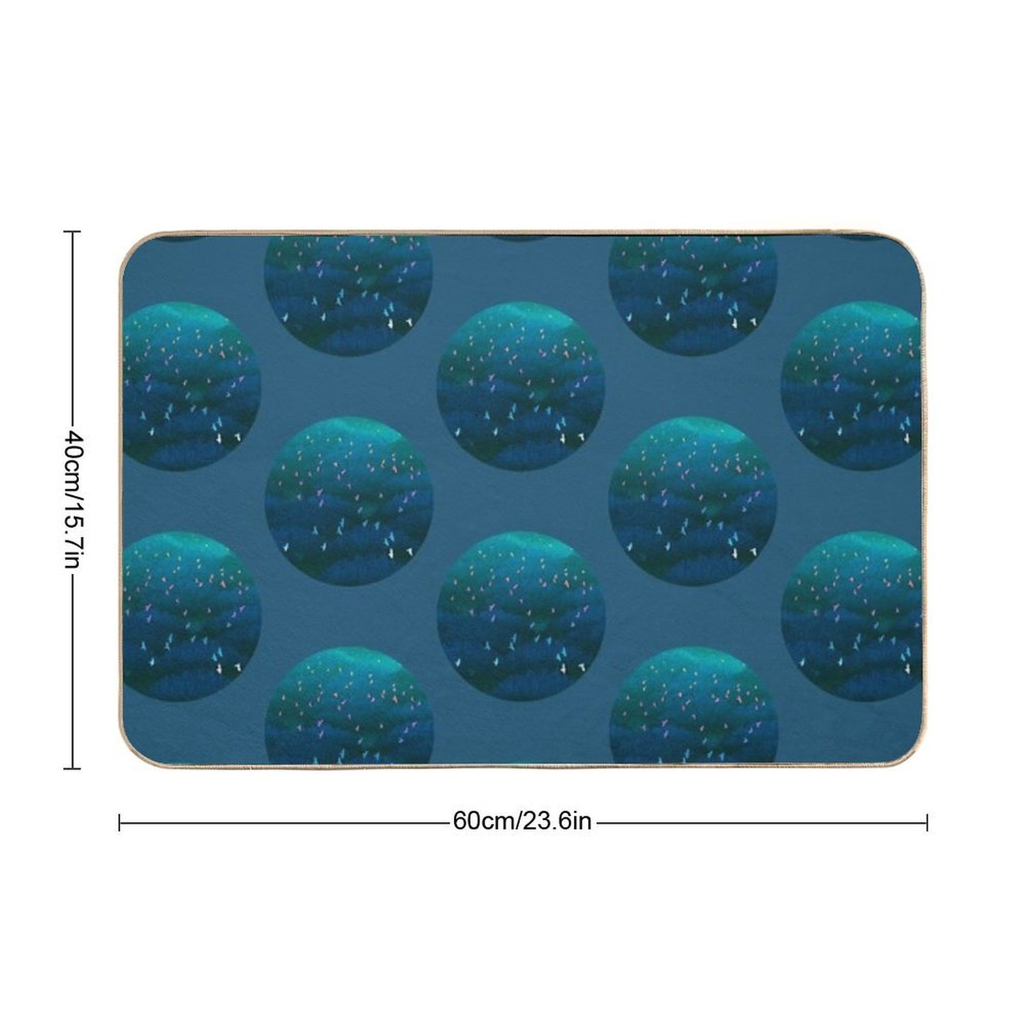 Amazonian Flight Non-Slip Bath Mat