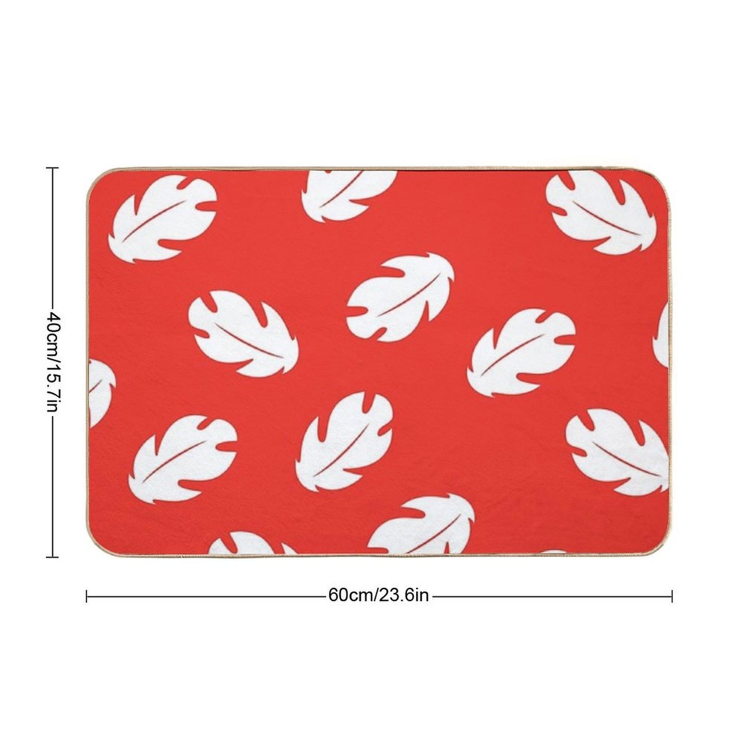 The Original Lilo Floral Pet-Safe Bath Mat