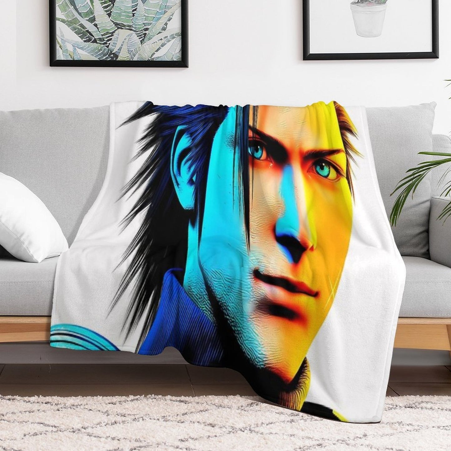 Zack Fair - 1 Compact Throw Blanket