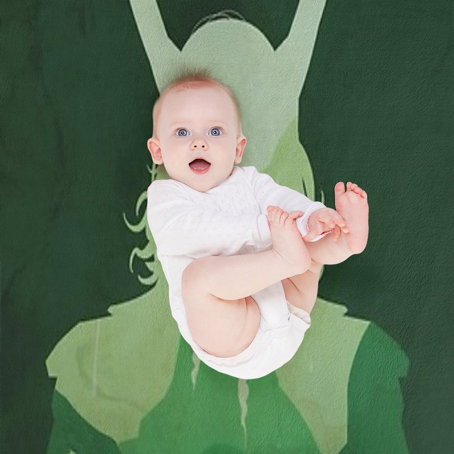Loki Poster Lightweight Throw Blanket