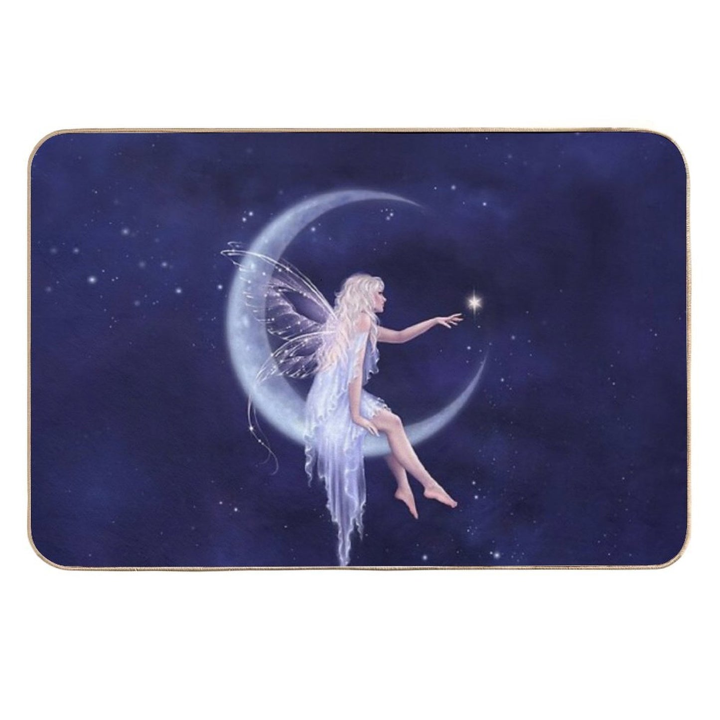 Birth of A Star Moon Fairy Eco-Friendly Bath Mat