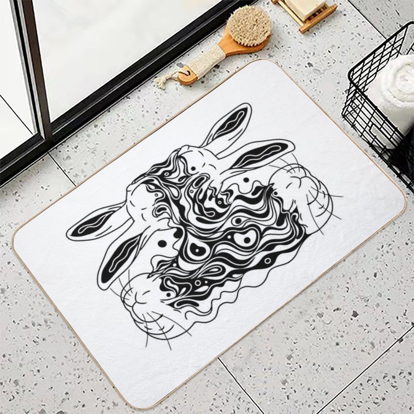 Lebre Duo Durable Bath Mat