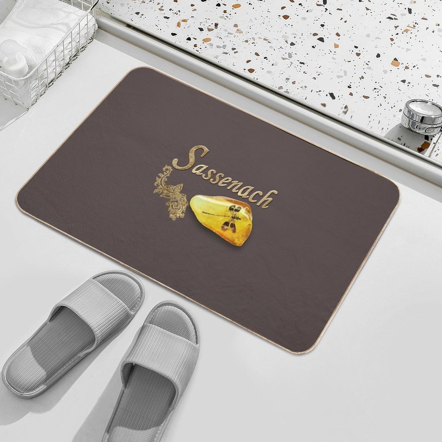 Sassenach, Outlander High-Traffic Bath Mat