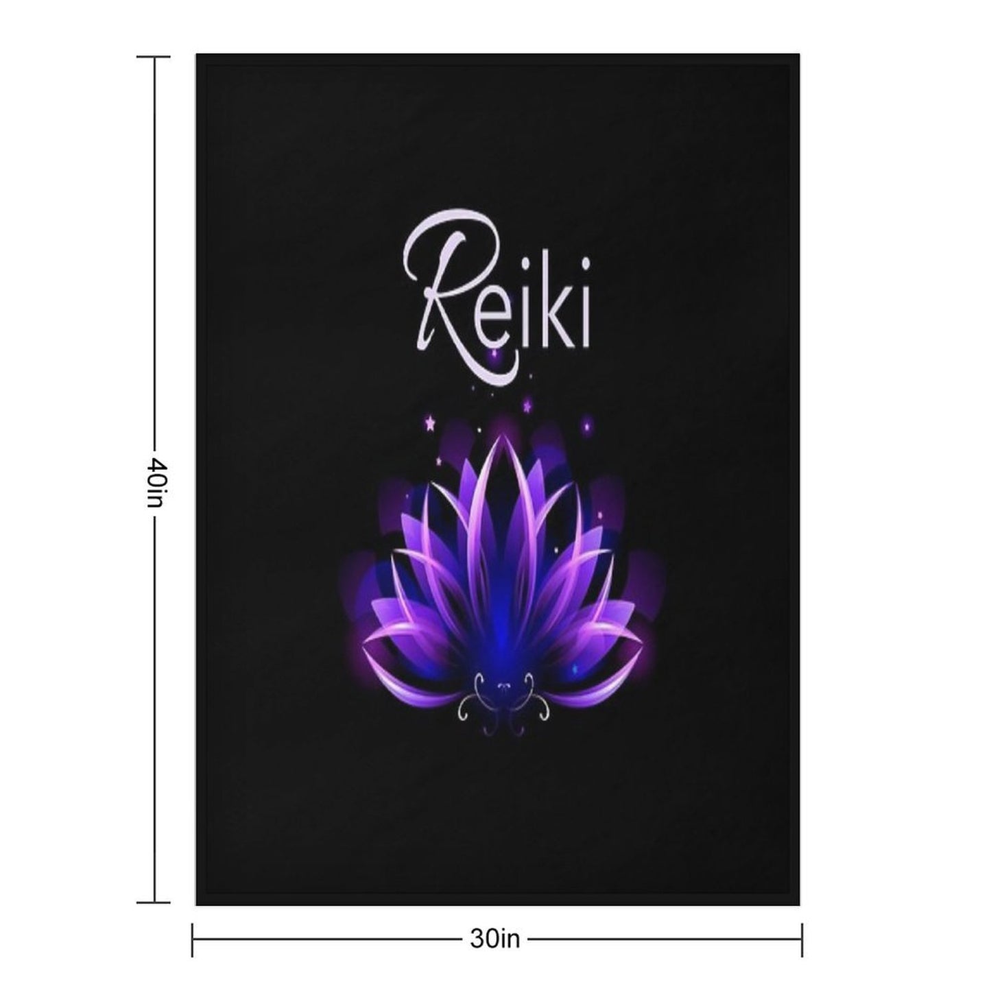 Reiki, Reiki Gifts, Reiki Shirt, Reiki Dress, Reiki Apron, Reiki Journal, Mind And Sprit, Meditation Versatility Throw Blanket