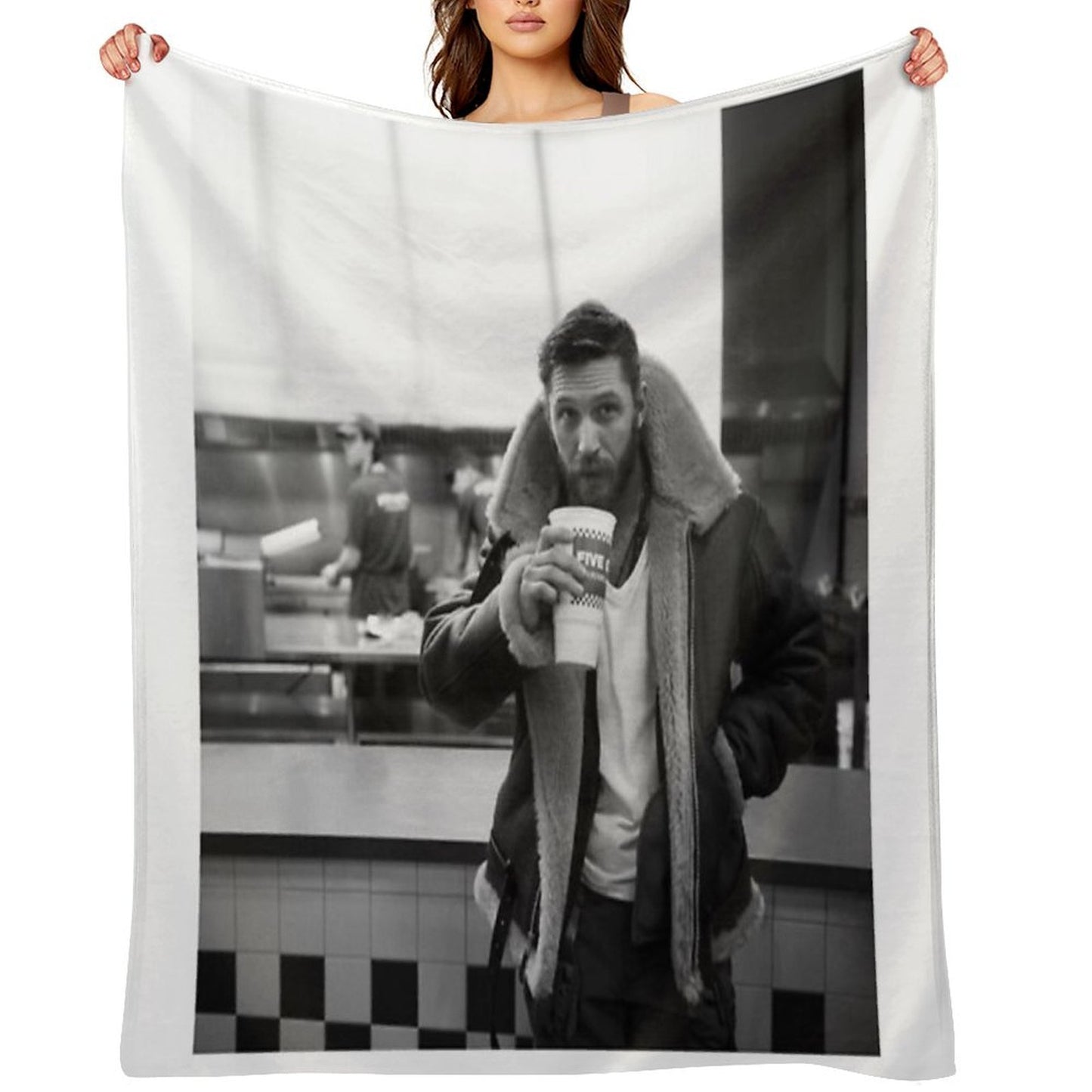 Tom Hardy Shrink-resistant Throw Blanket