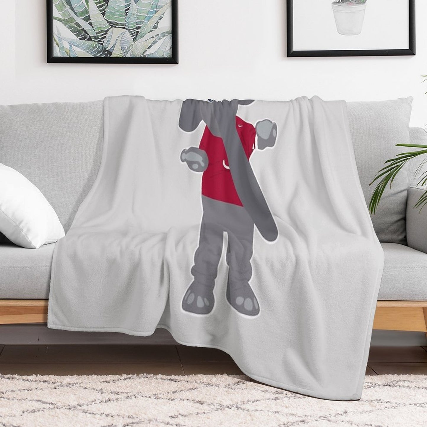 Big Al Sustainable Throw Blanket