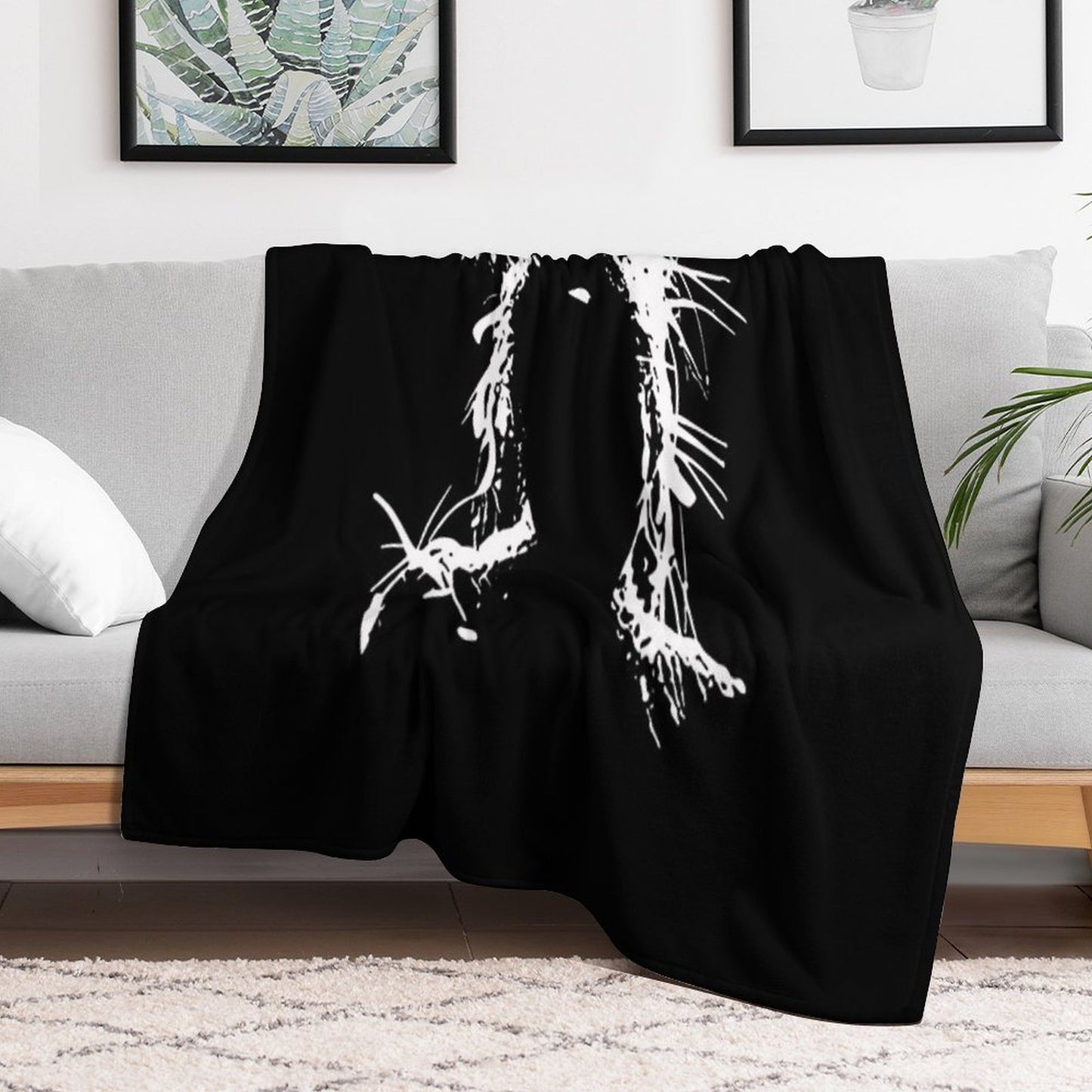 Miley Cyrus Merch Wrinkle-free Throw Blanket