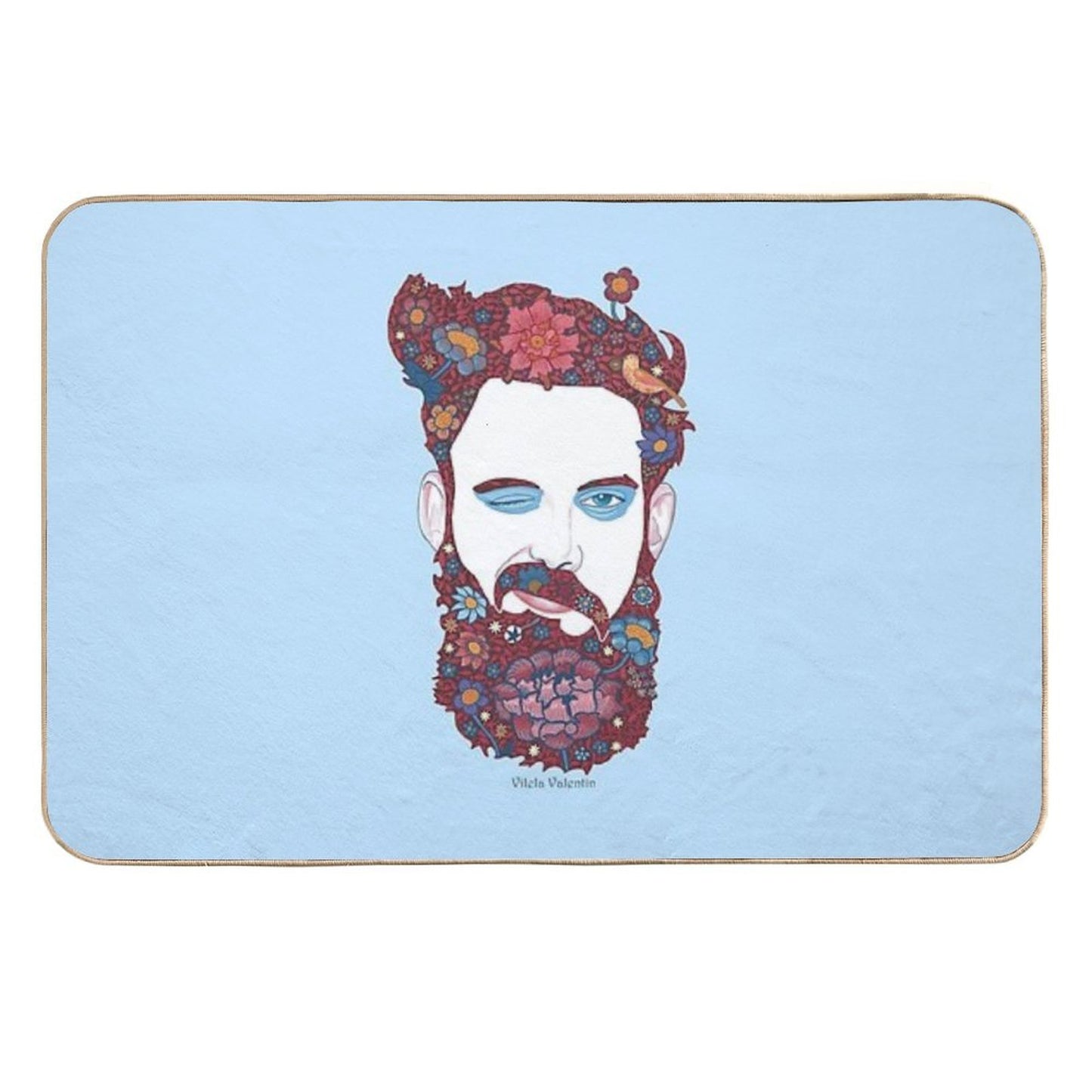 Bear´s Heaven II Easy Maintenance Bath Mat