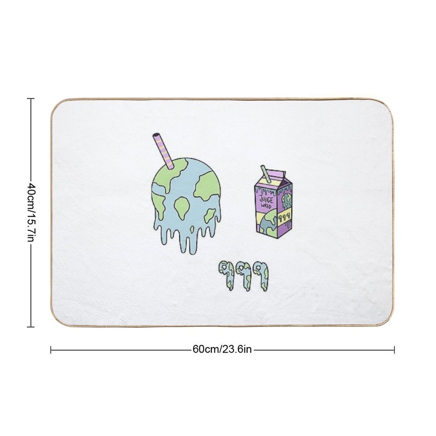 World Juice 999 Odorless Bath Mat