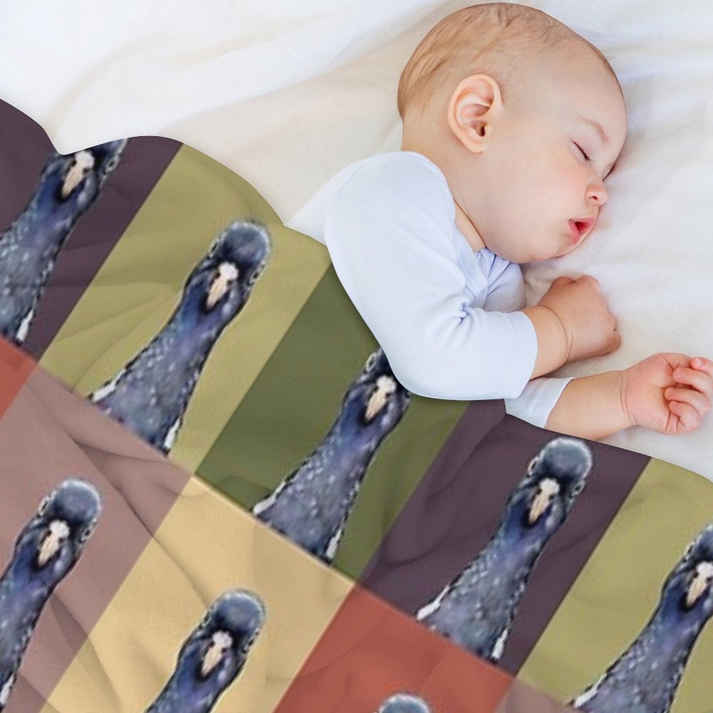 Pop Art Perry Pigeon All-season Throw Blanket