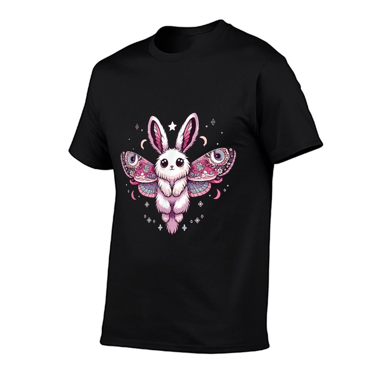 Kawaii Pastel Goth Cute Creepy Bunny Moth Classic T-Shirt