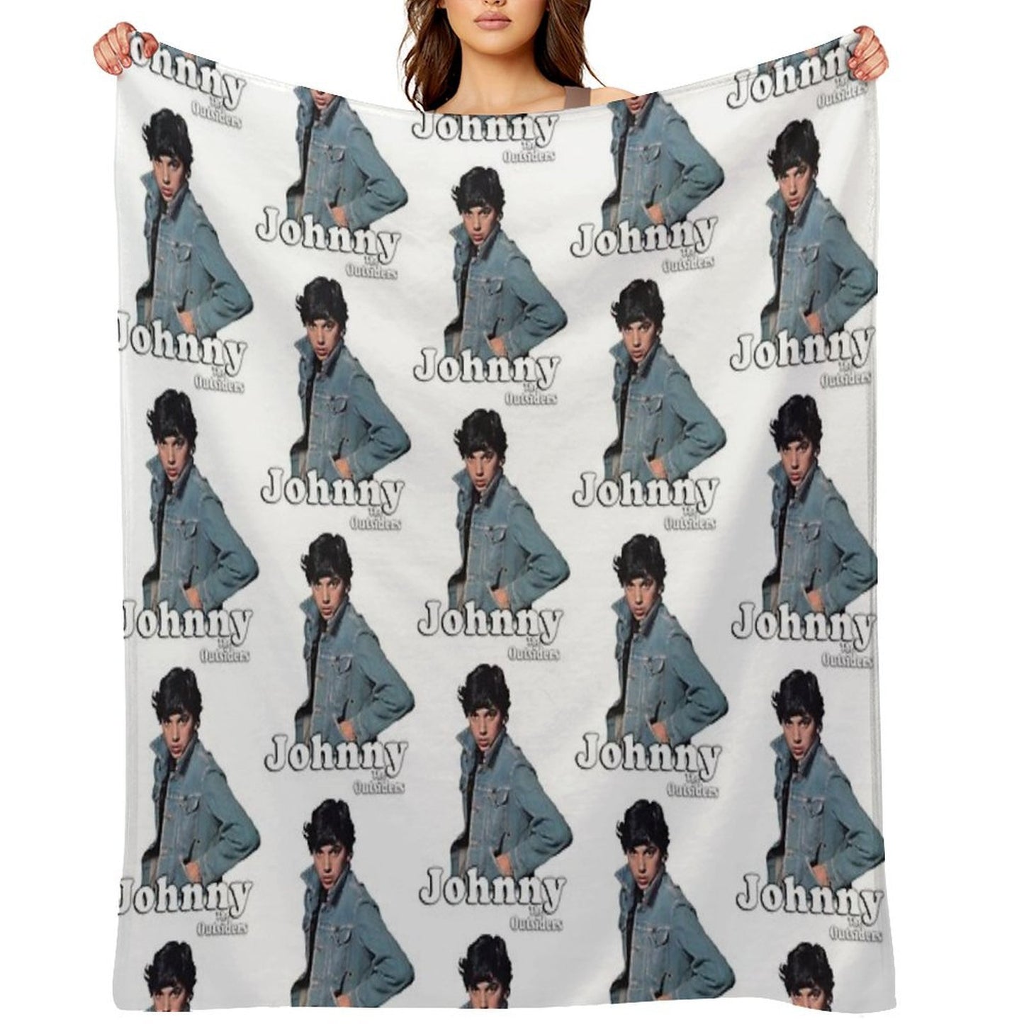 Johnny Cade (The Outsiders) Plush Throw Blanket