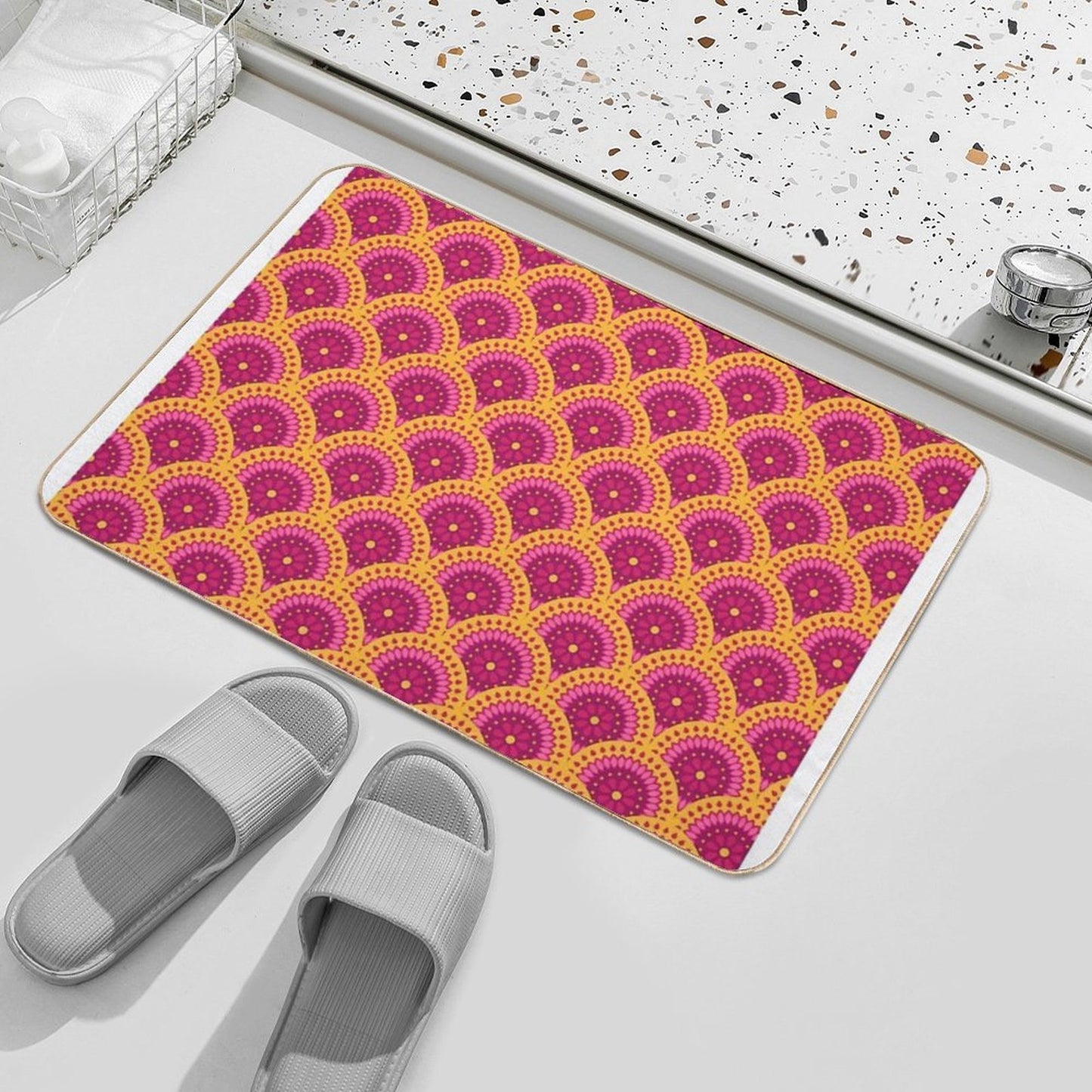 Rhapsody of Dawn High-Traffic Bath Mat