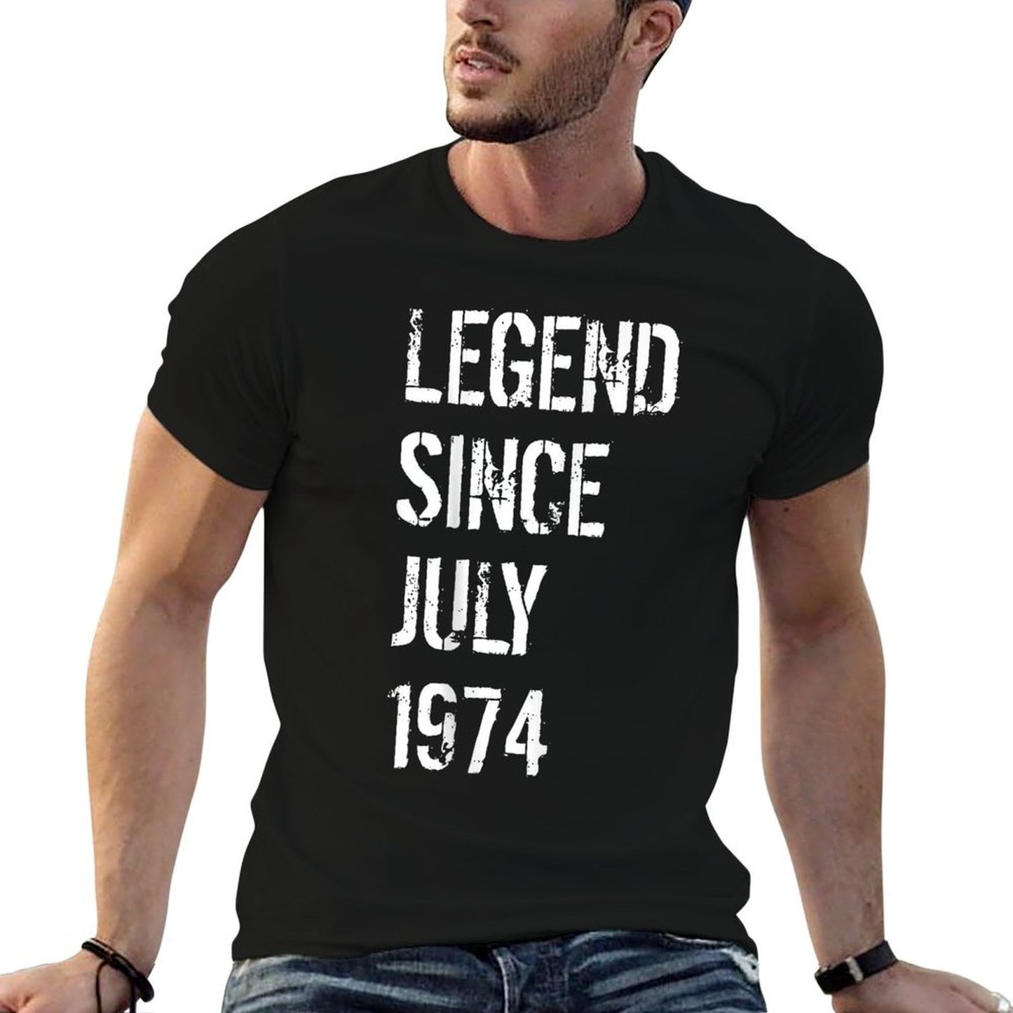 50th Birthday Men Women Born July 1974 Classic T-Shirt