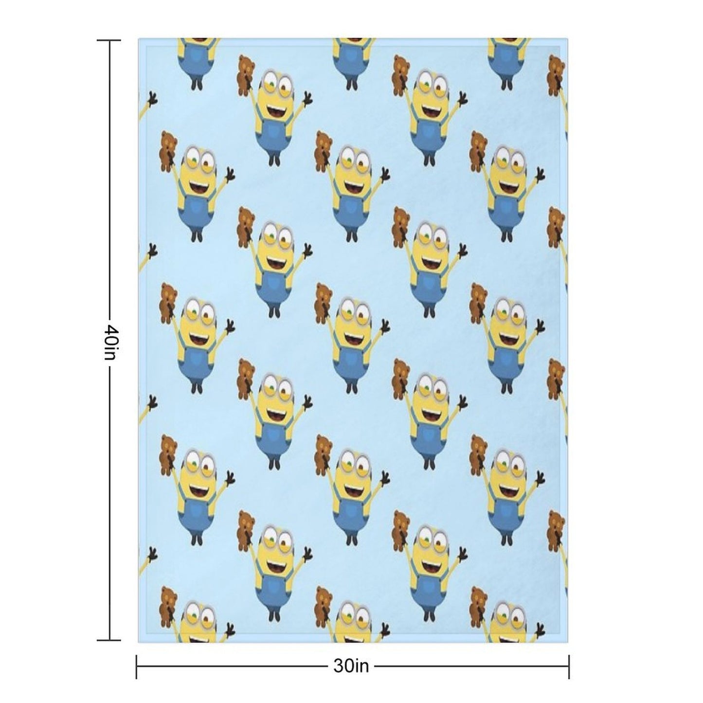 Bob Minion Sustainable Throw Blanket