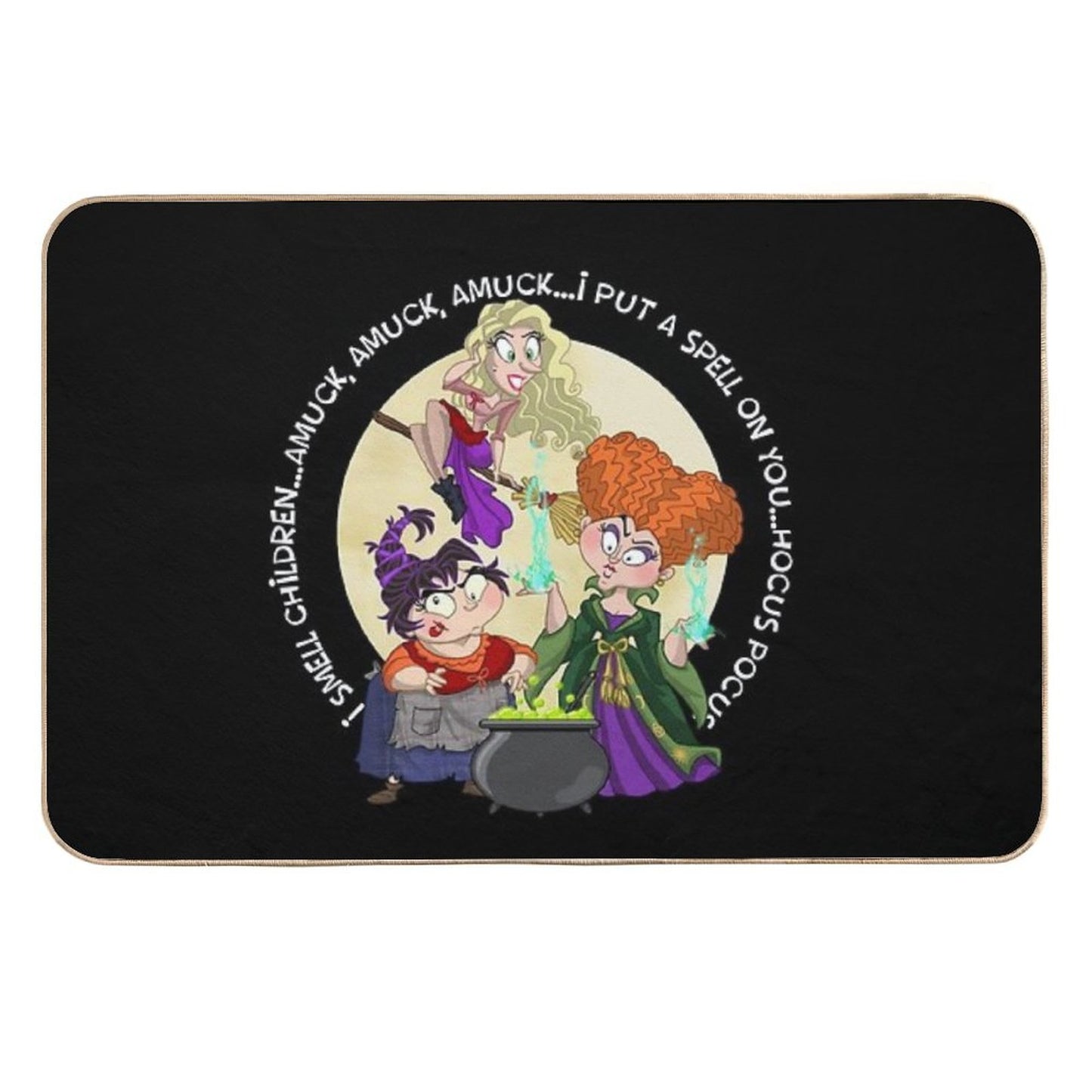 The Sanderson Sisters Multi-Purpose Bath Mat