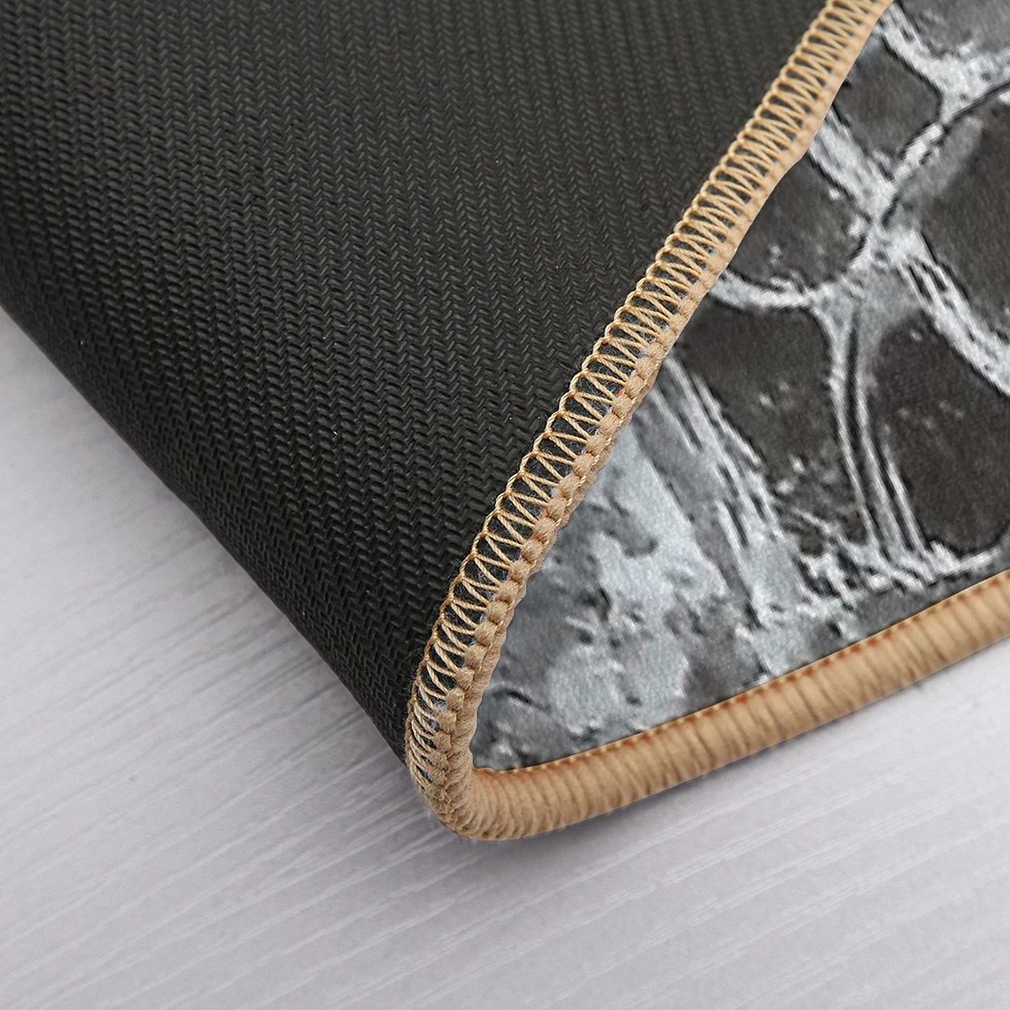 Photographic Image of Mirrors And Glass Repositionable Bath Mat
